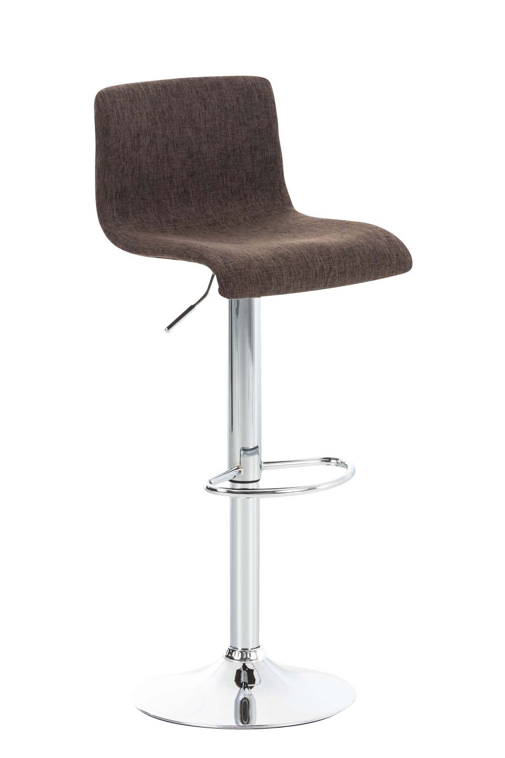Barhocker Hoover Stoff C, braun