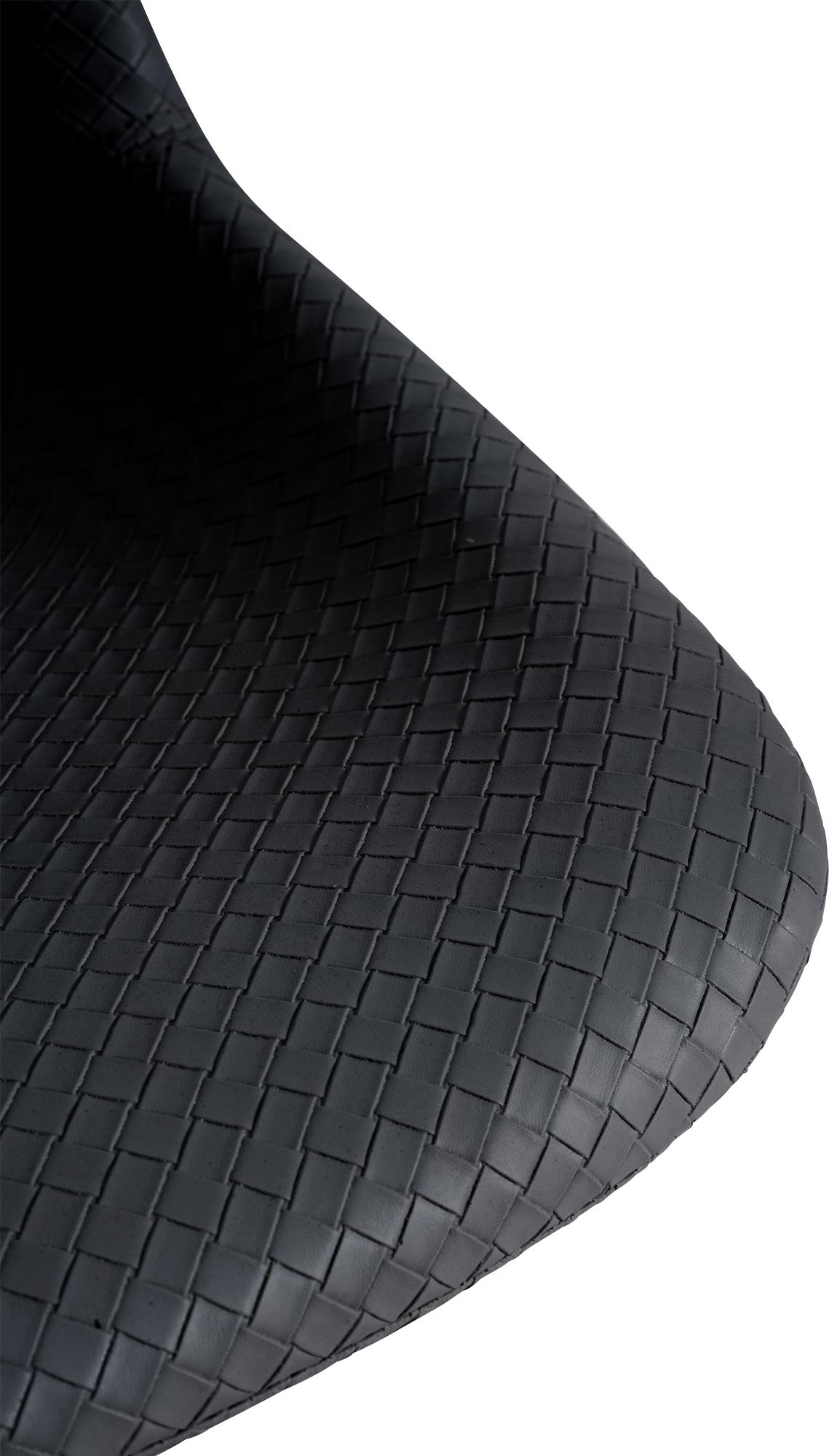 Barhocker Loft Kunstleder, schwarz