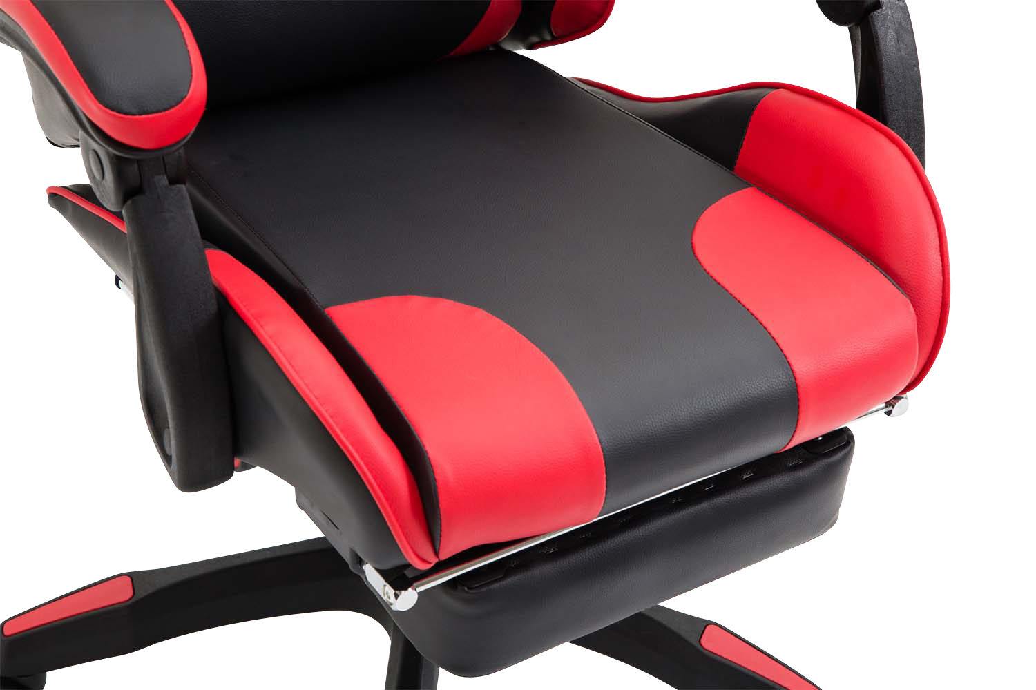 Bürostuhl Ignite Kunstleder, schwarz/rot