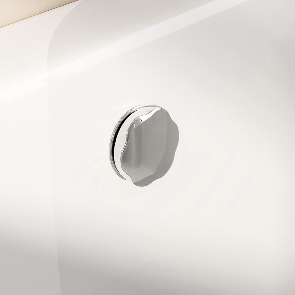 Duschbadewanne ELARA - 170 x 85 cm Links