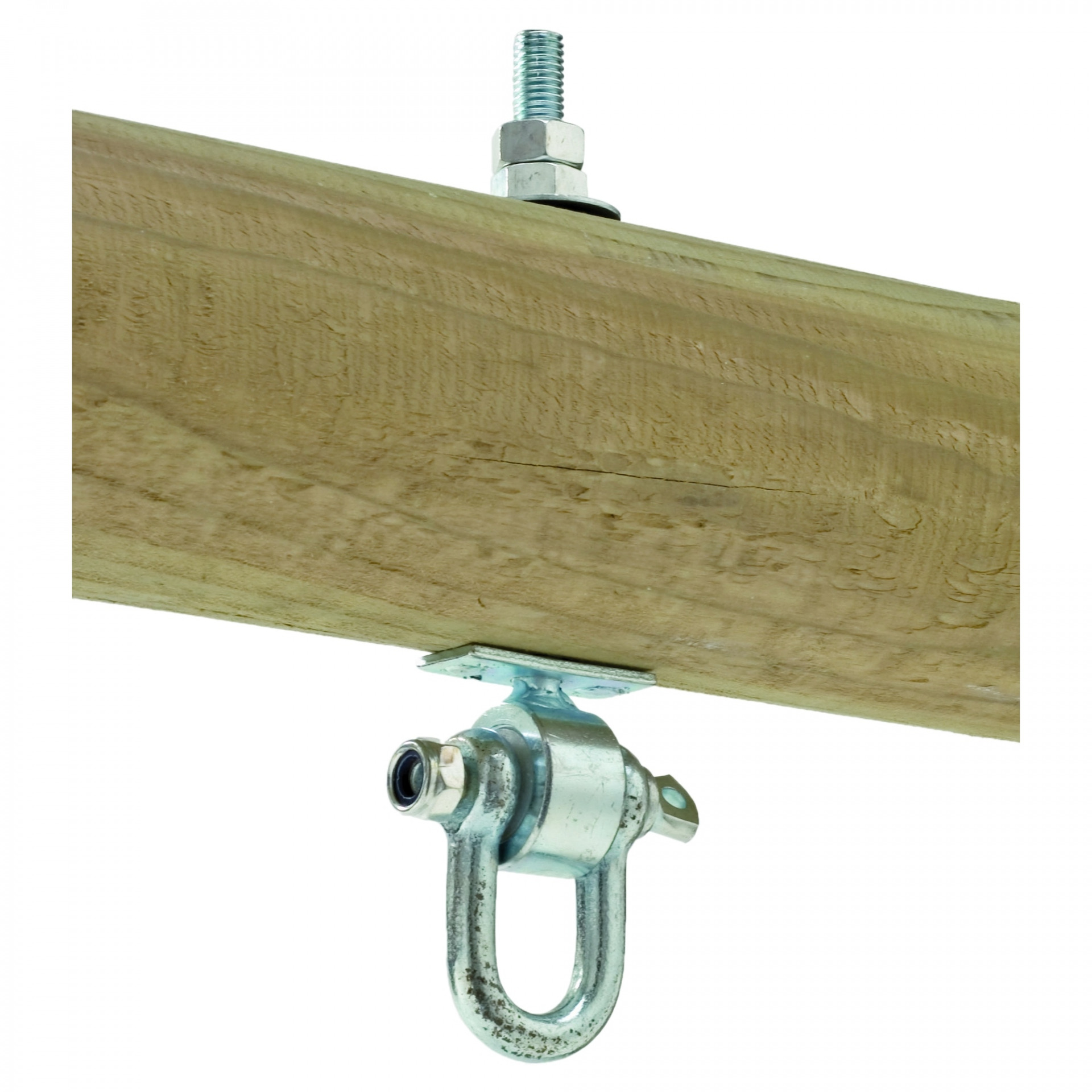 Schaukelhaken, bis 12 cm mit Gewindestange