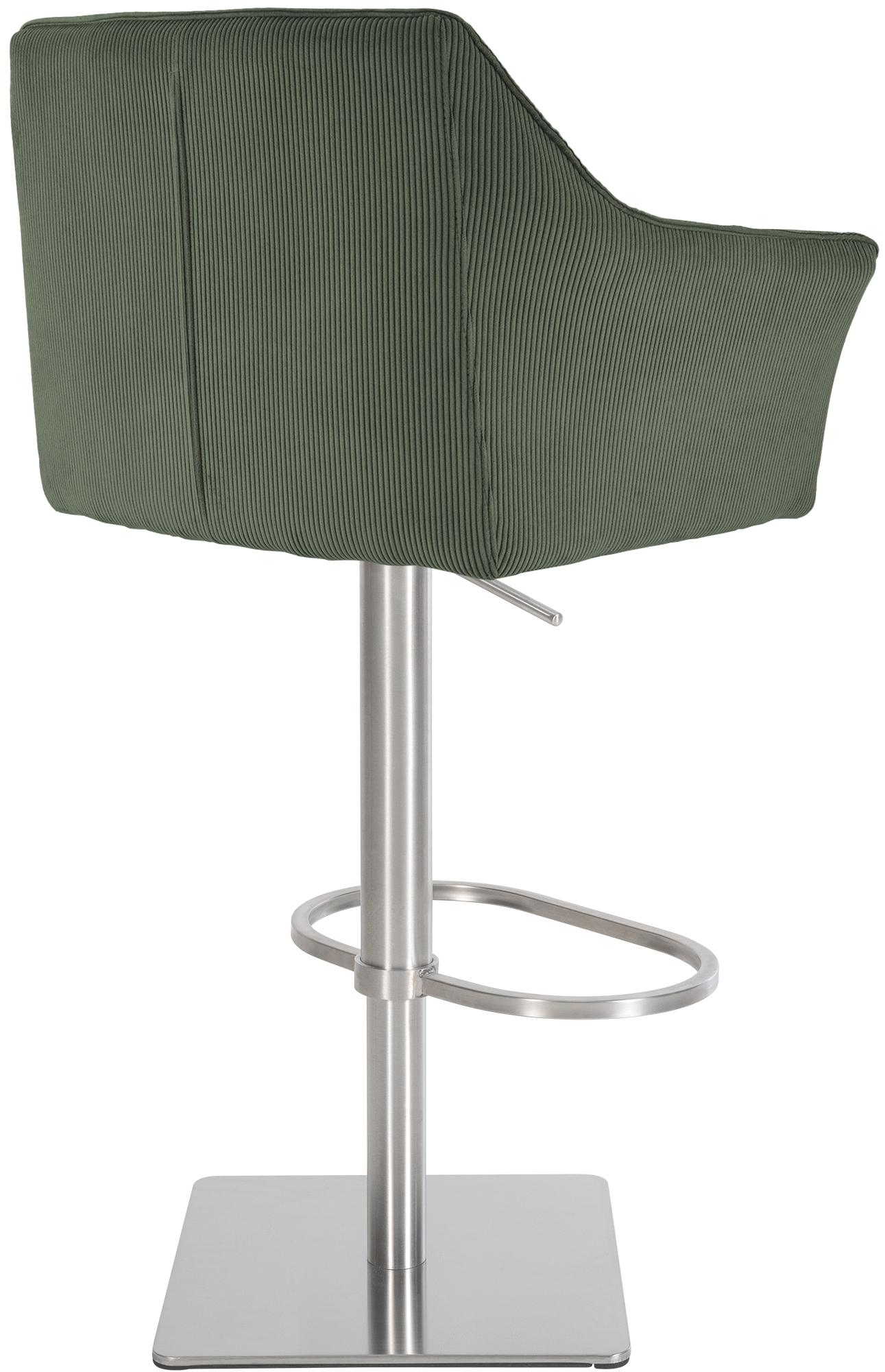 Barhocker Damaso E Cord, grün