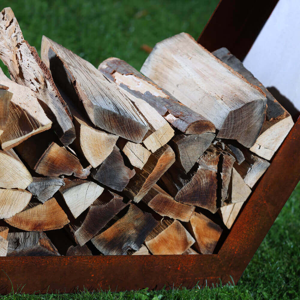 Holzlege aus Stahl PAULO