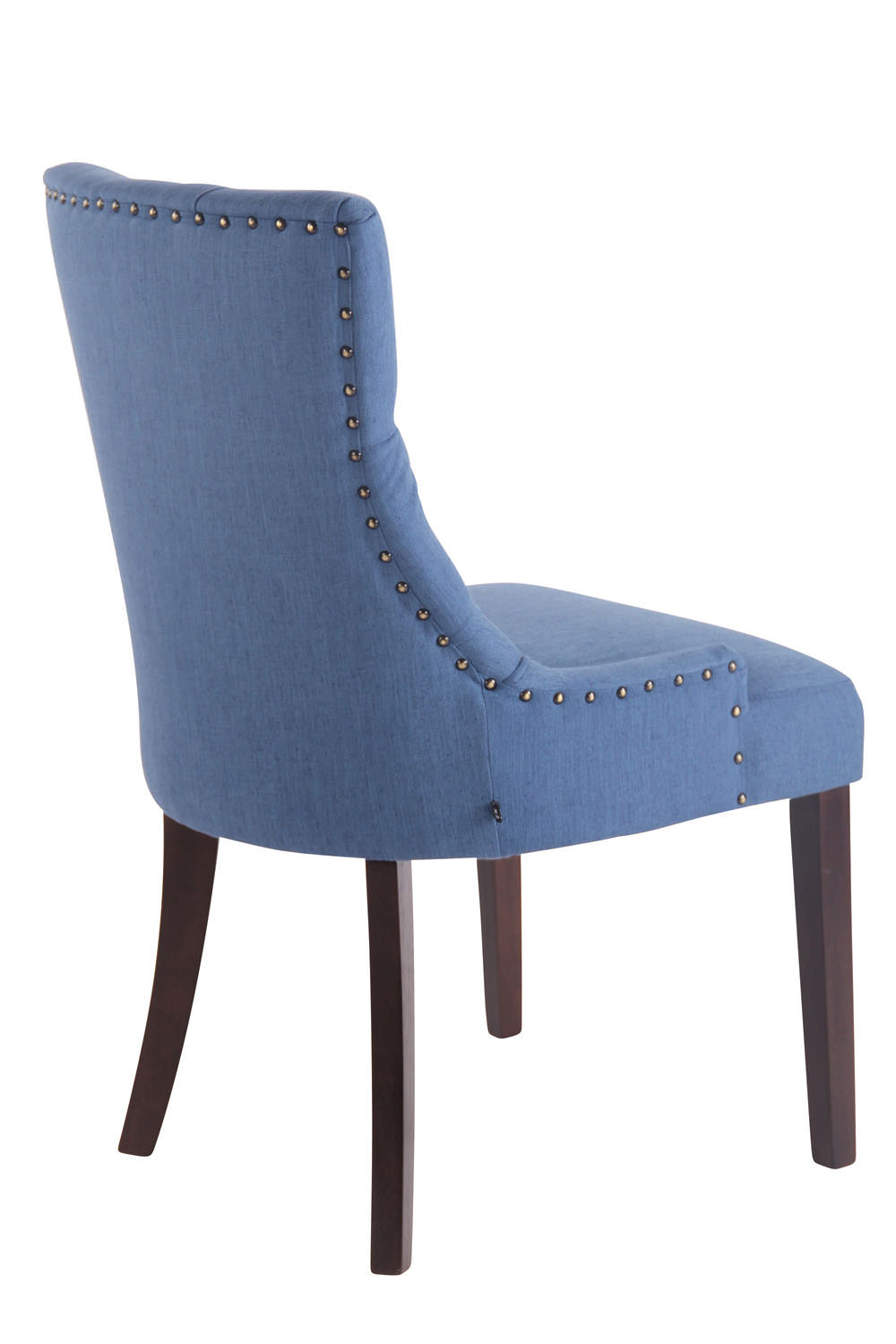 Esszimmerstuhl Aberdeen Stoff antik, blau