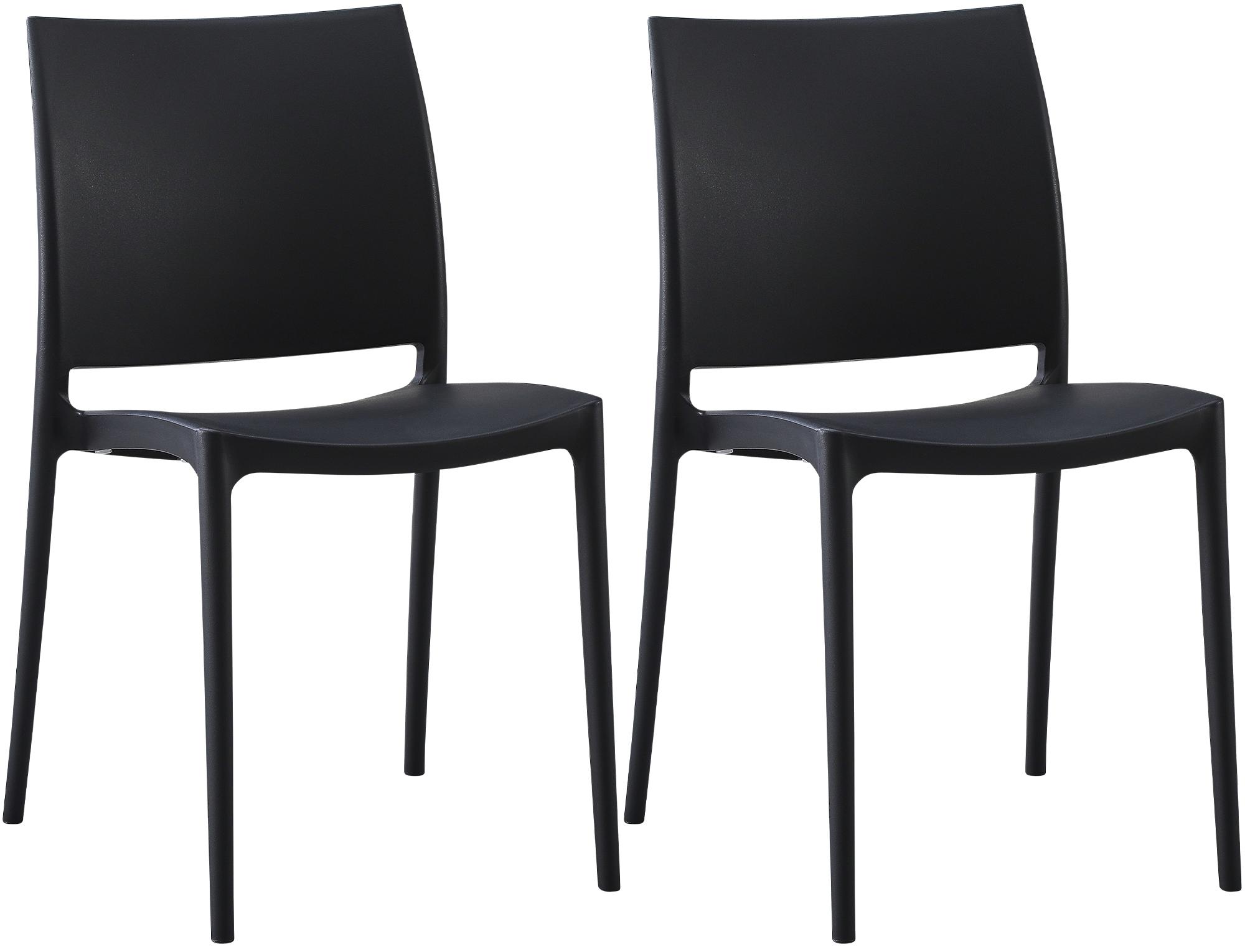 2er Set Stuhl Meton, schwarz