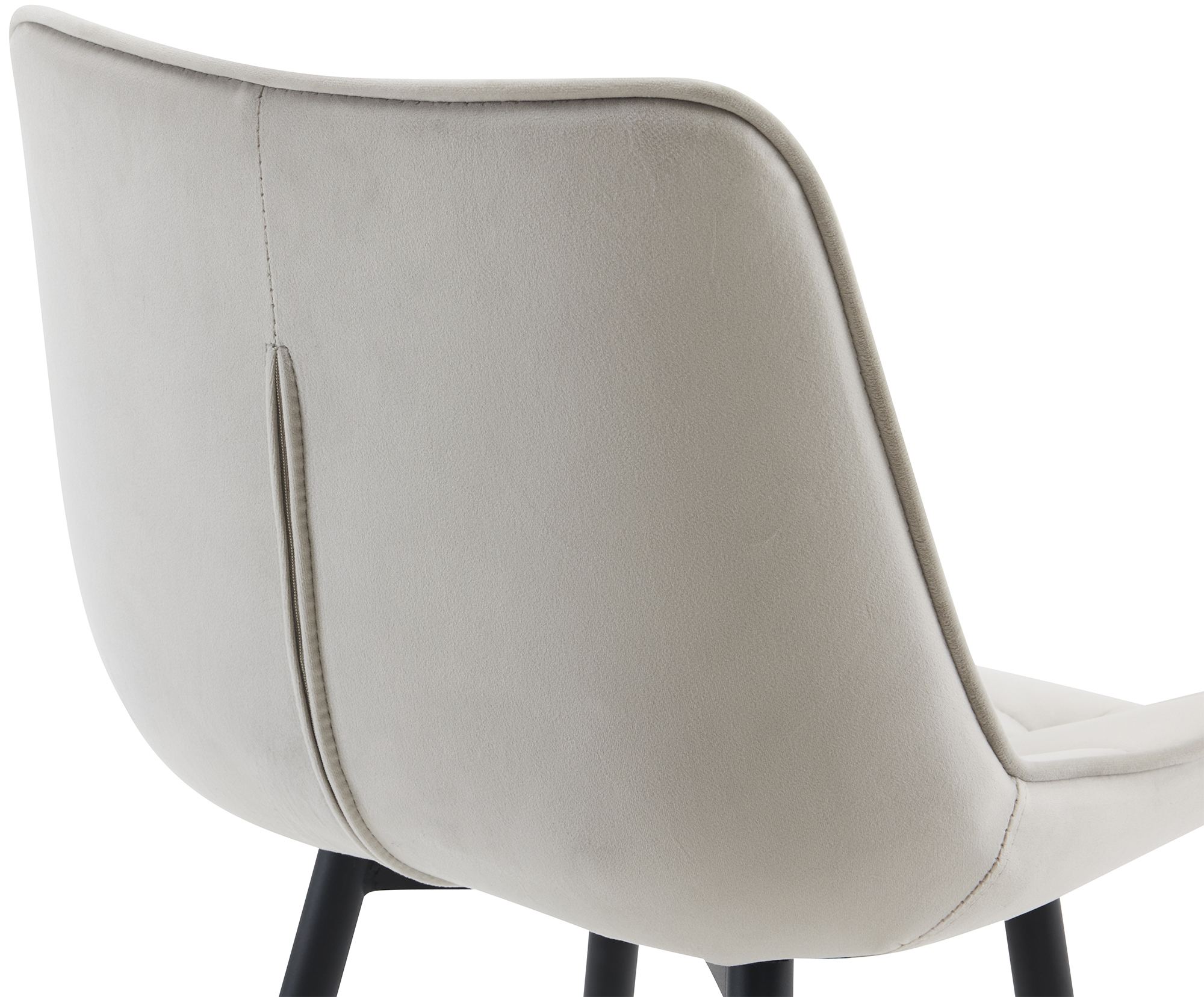Barhocker Dartford Samt, grau
