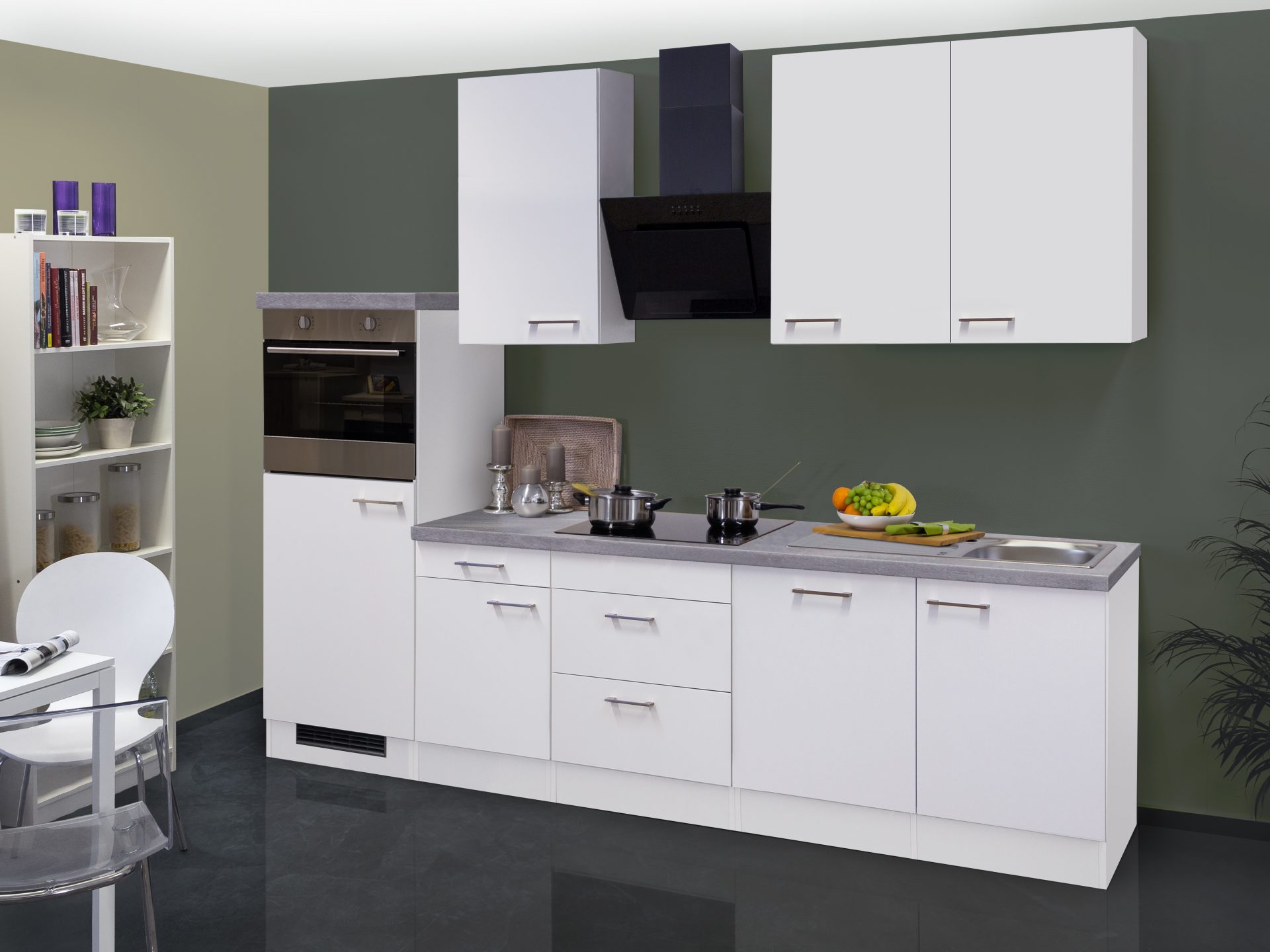 Küchenzeile VITA 280 cm mit E-Geräten