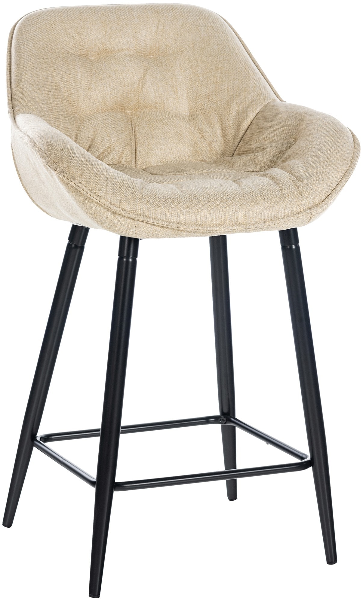 Barhocker Gibson Stoff, creme