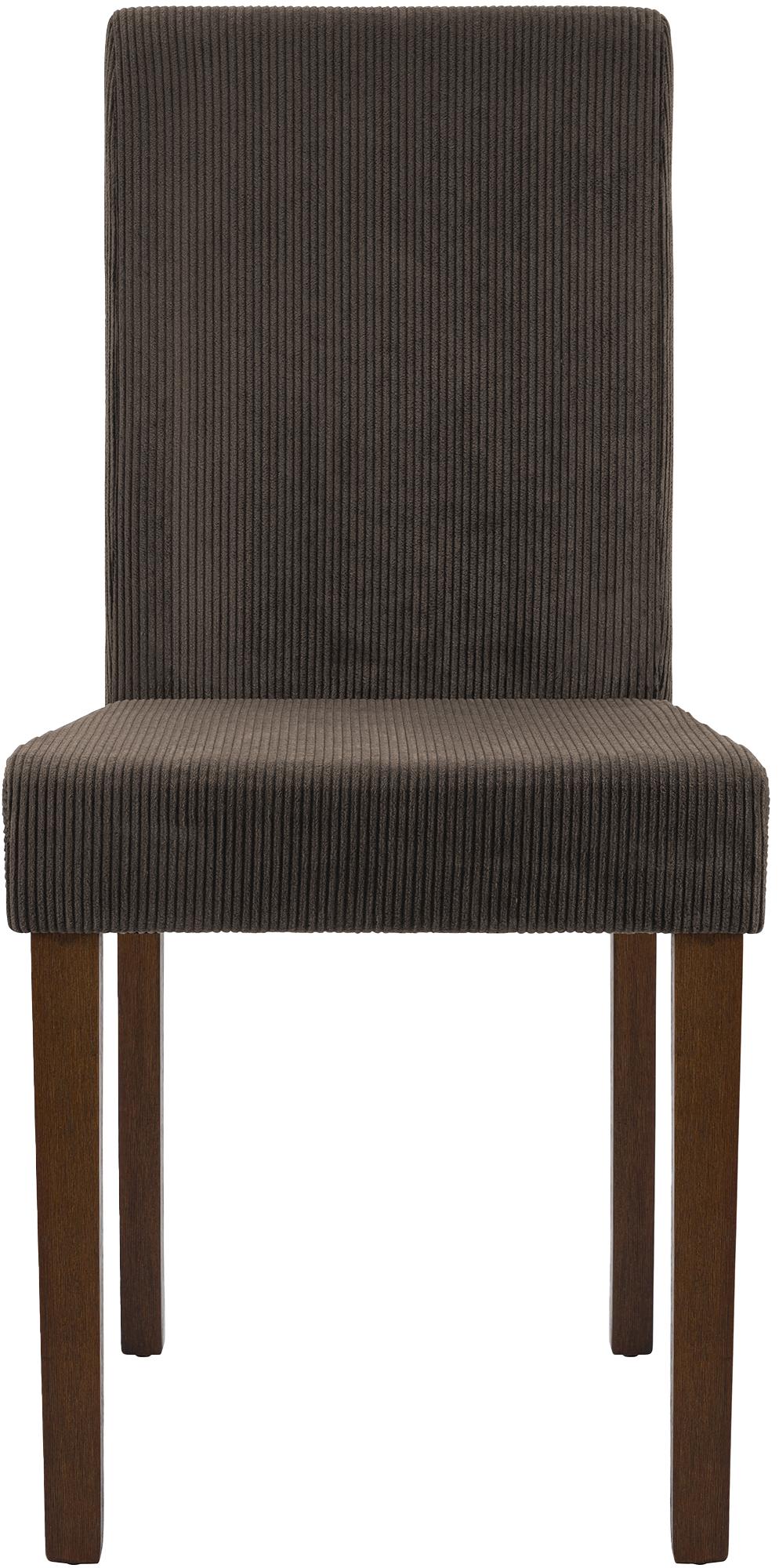 Esszimmerstuhl Ina Cord antik dunkel, braun
