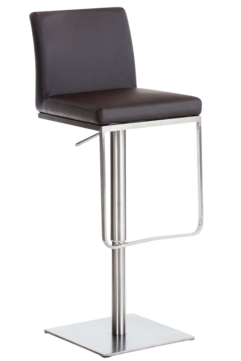 Barhocker Panama E Kunstleder, braun