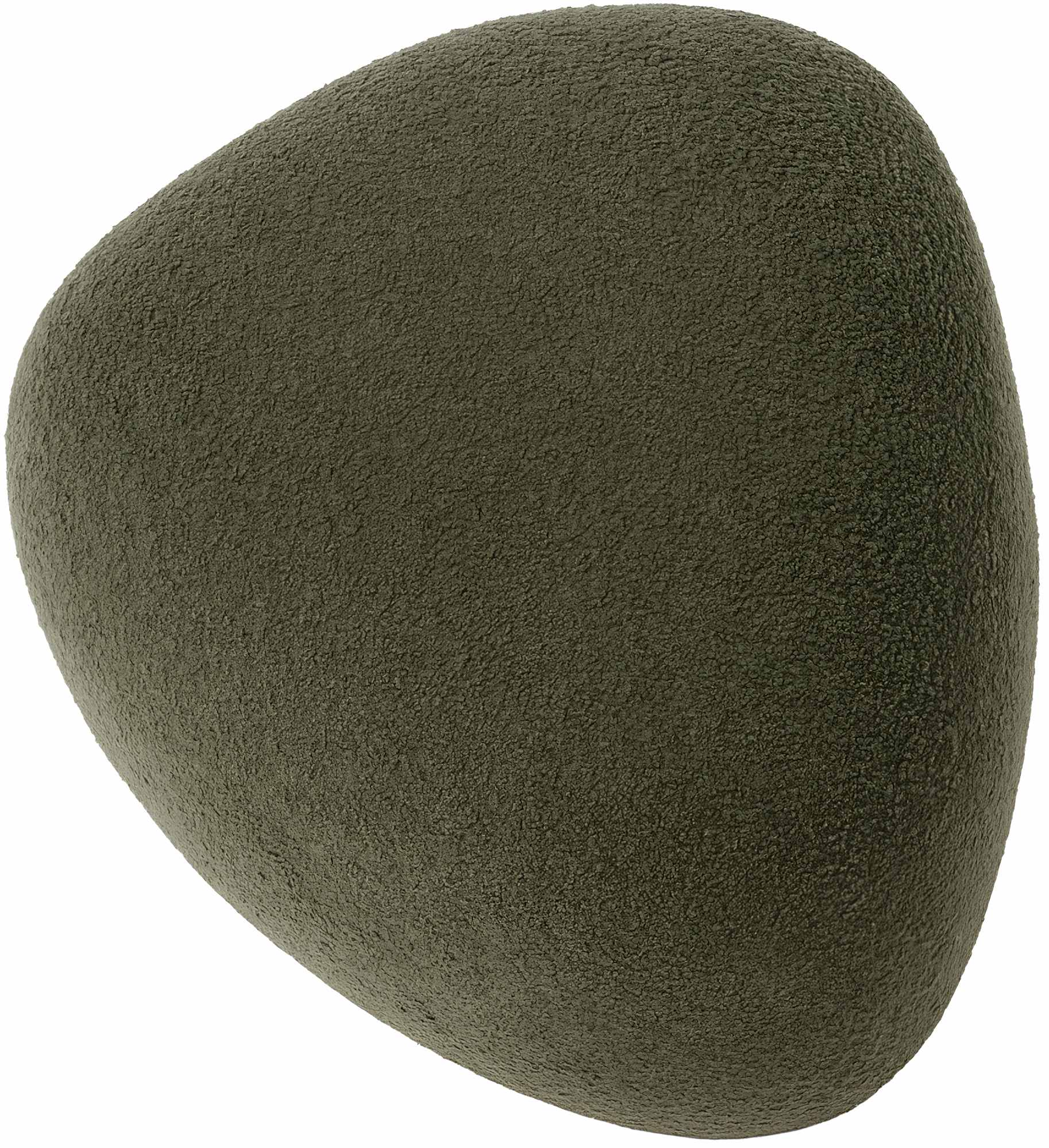 Sitzhocker Alfrisa Teddy, dunkelgrün