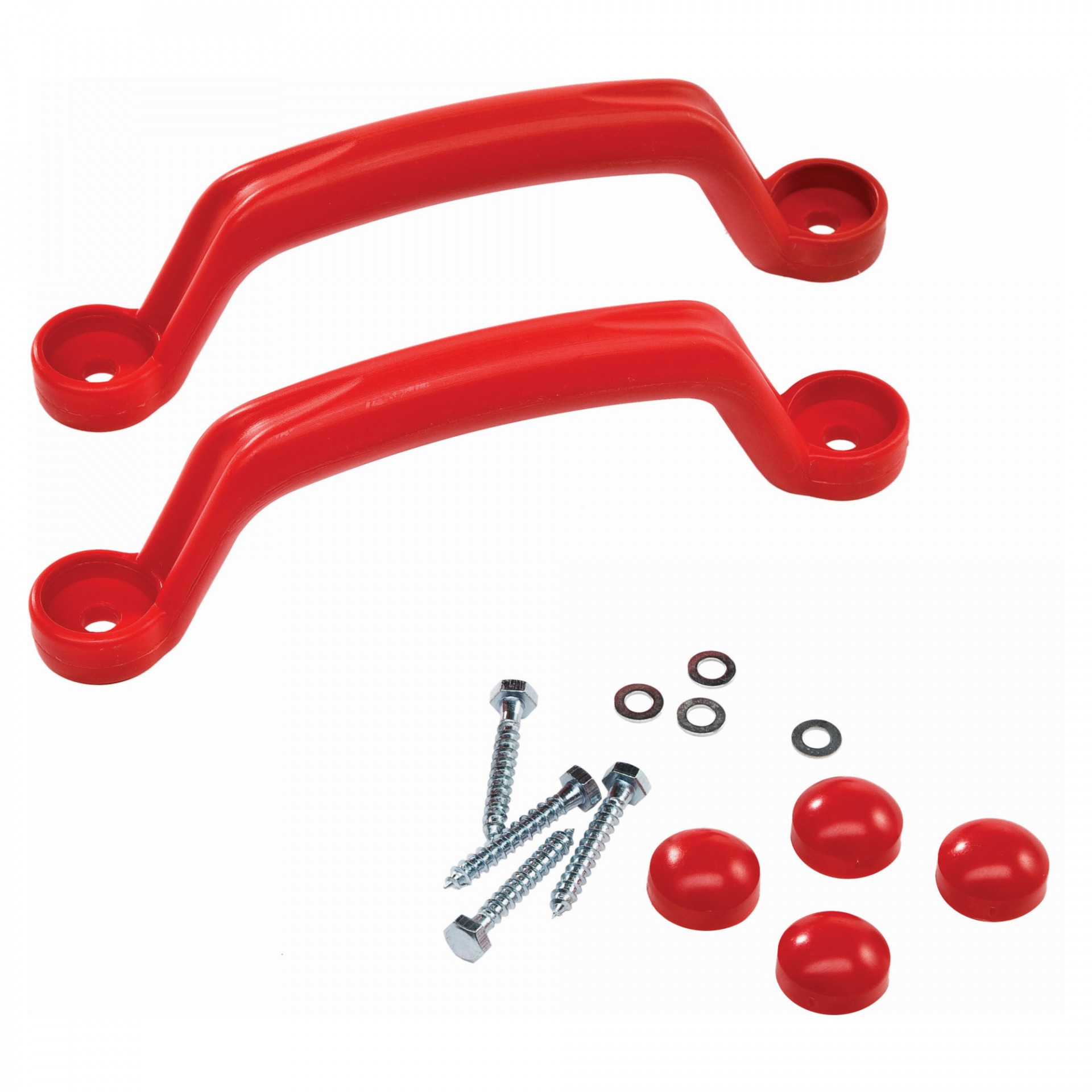 527126 Handgriffe aus Kunststoff, rot, 2 Stück/ Packung