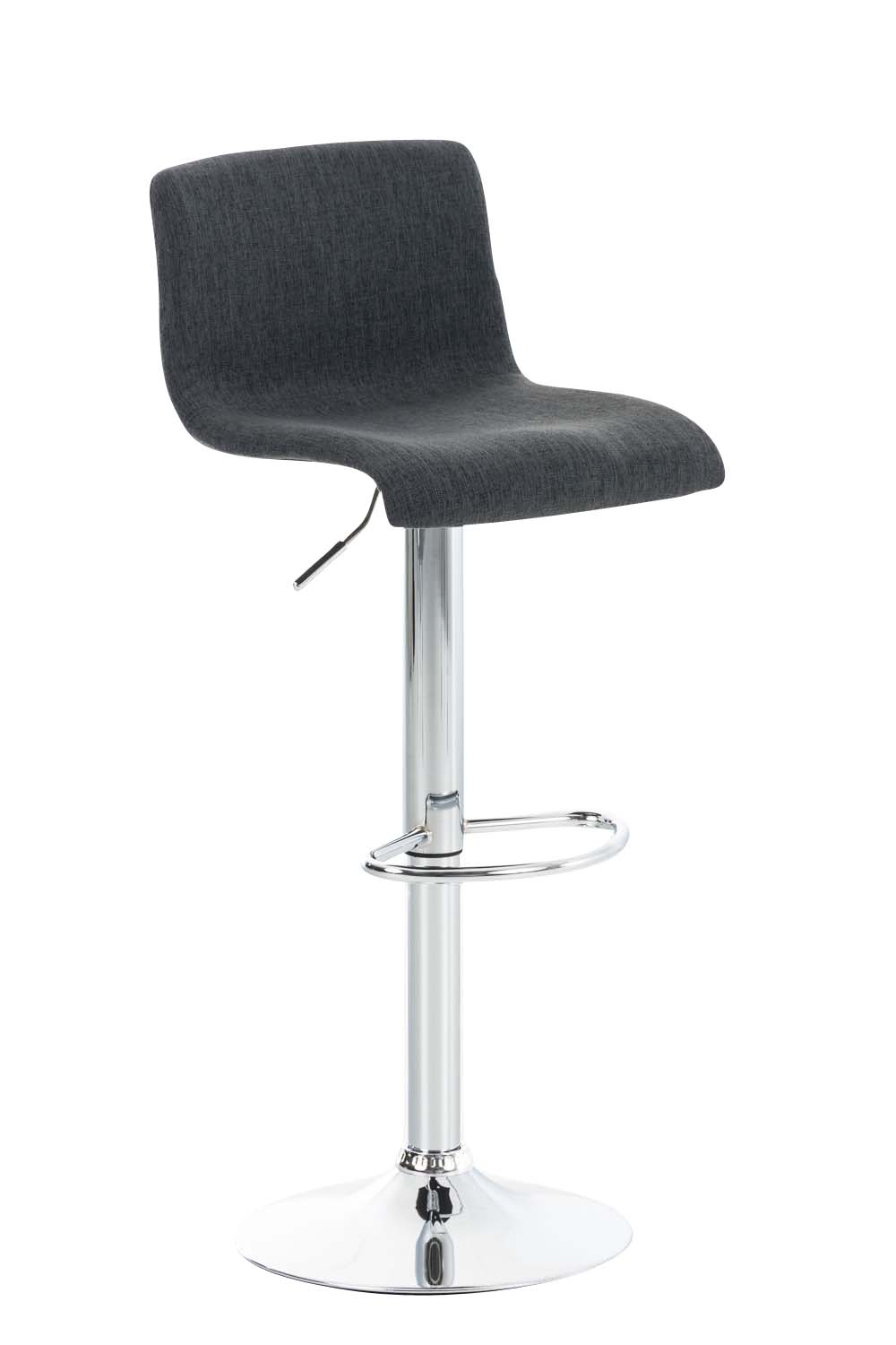 Barhocker Hoover Stoff C, dunkelgrau