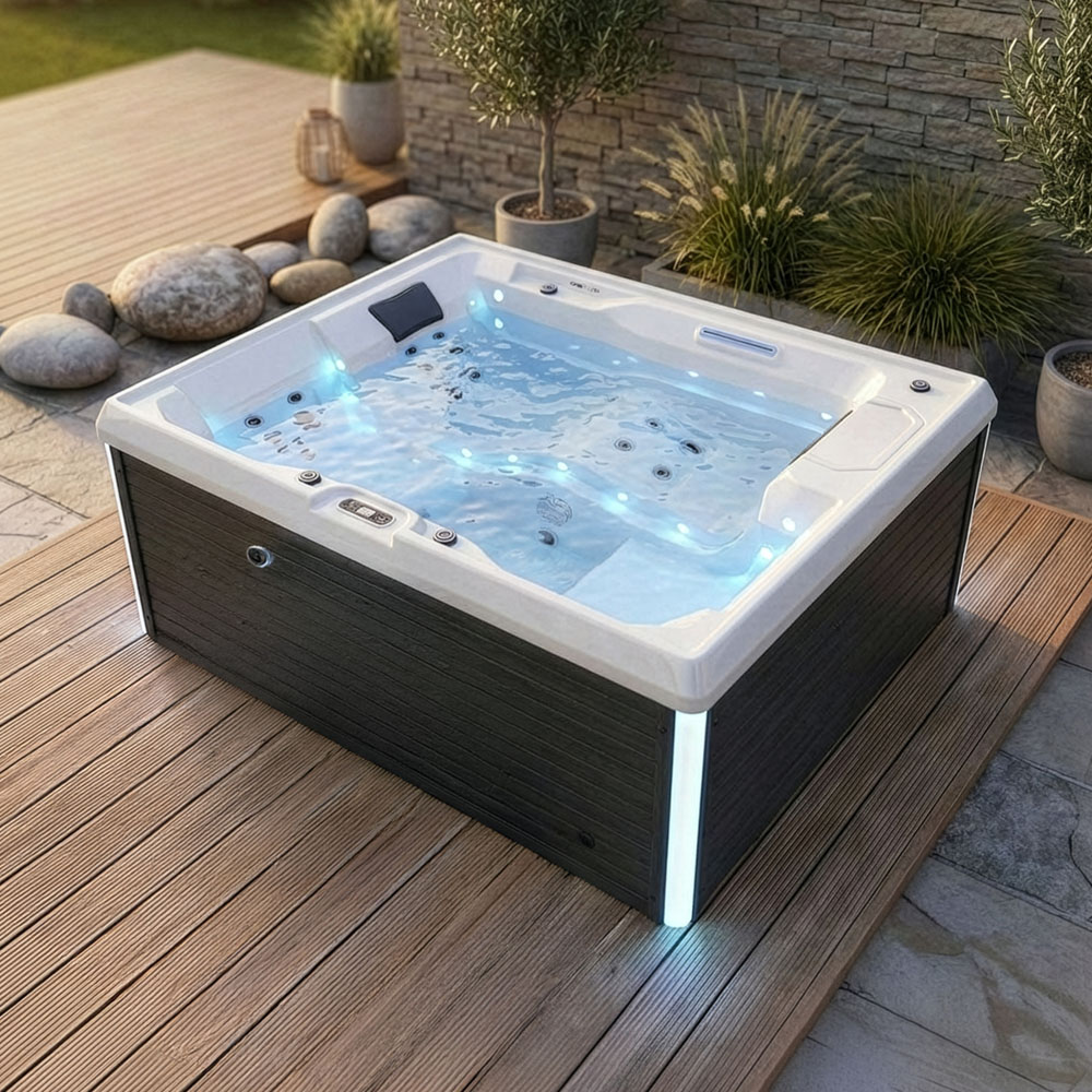 Outdoor Whirlpool STREAM PURE 211 x 156 cm für 3 Personen
