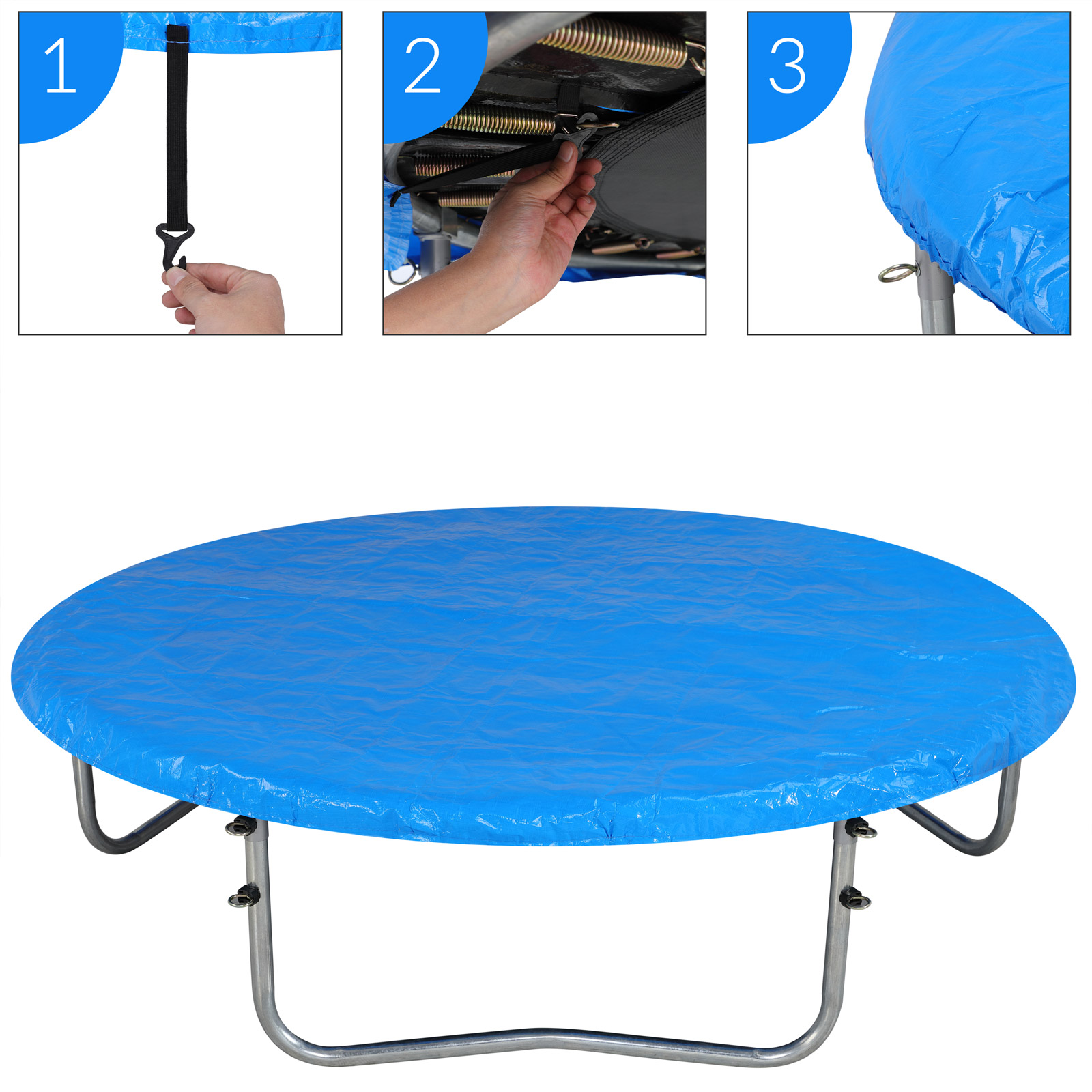 Abdeckung Trampolin Blau Ø183cm