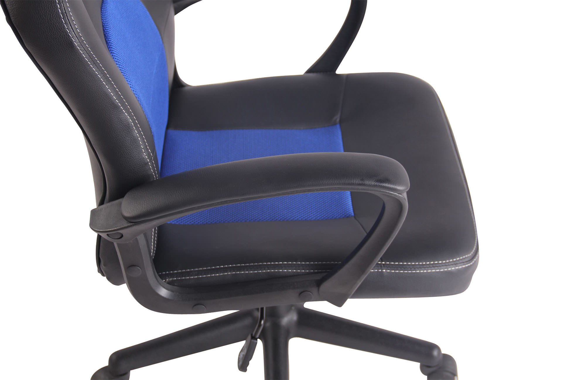 Bürostuhl Elbing, schwarz/blau