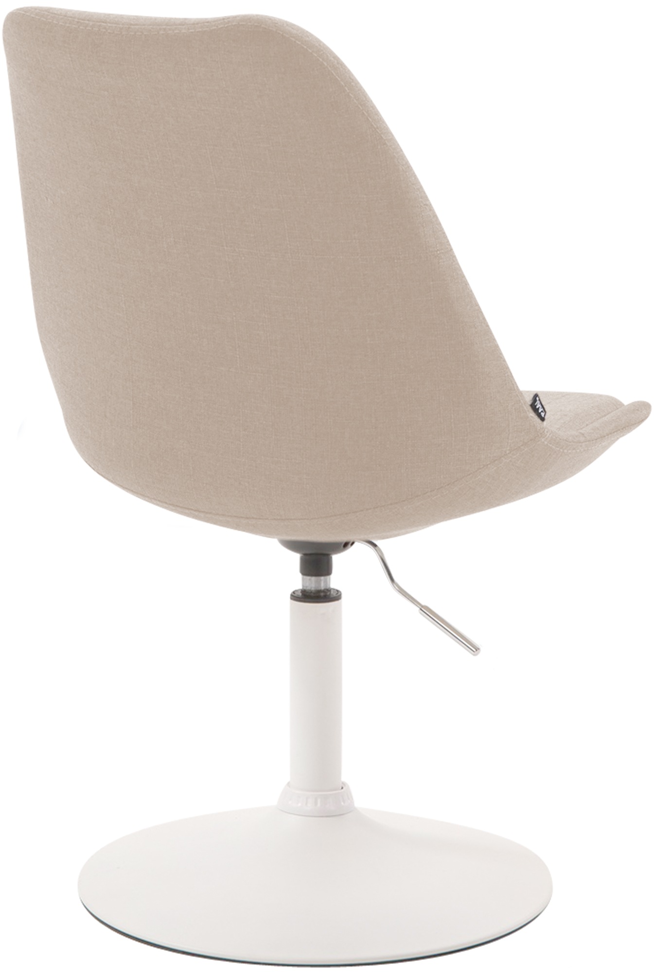 Stuhl Maverick W Stoff, creme