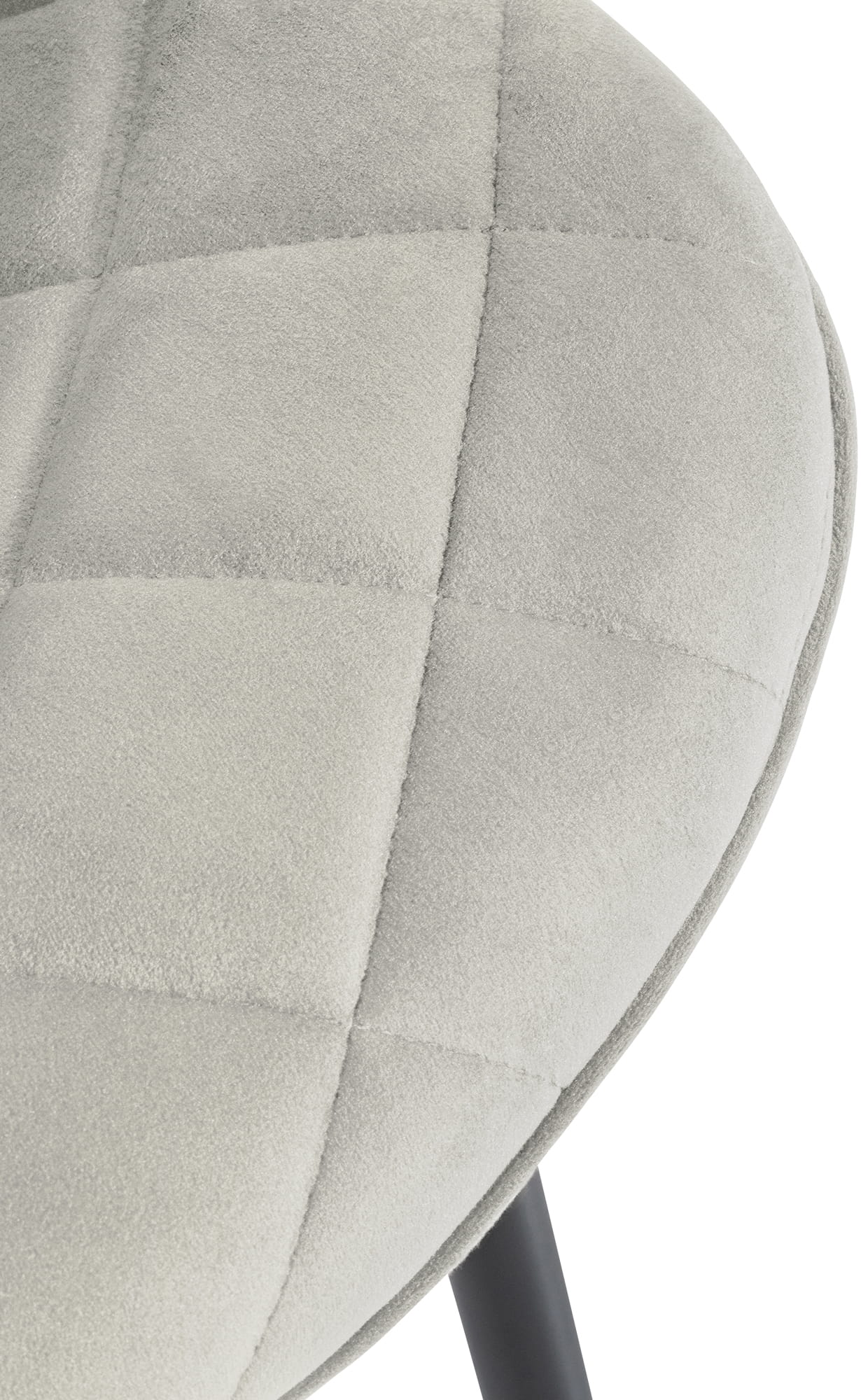 Stuhl Springs Samt, creme