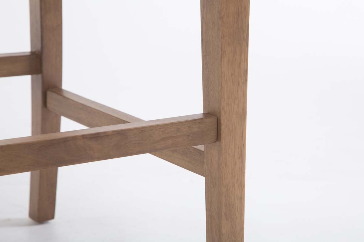 2er Set Barhocker Louise Stoff antik-hell, dunkelgrau