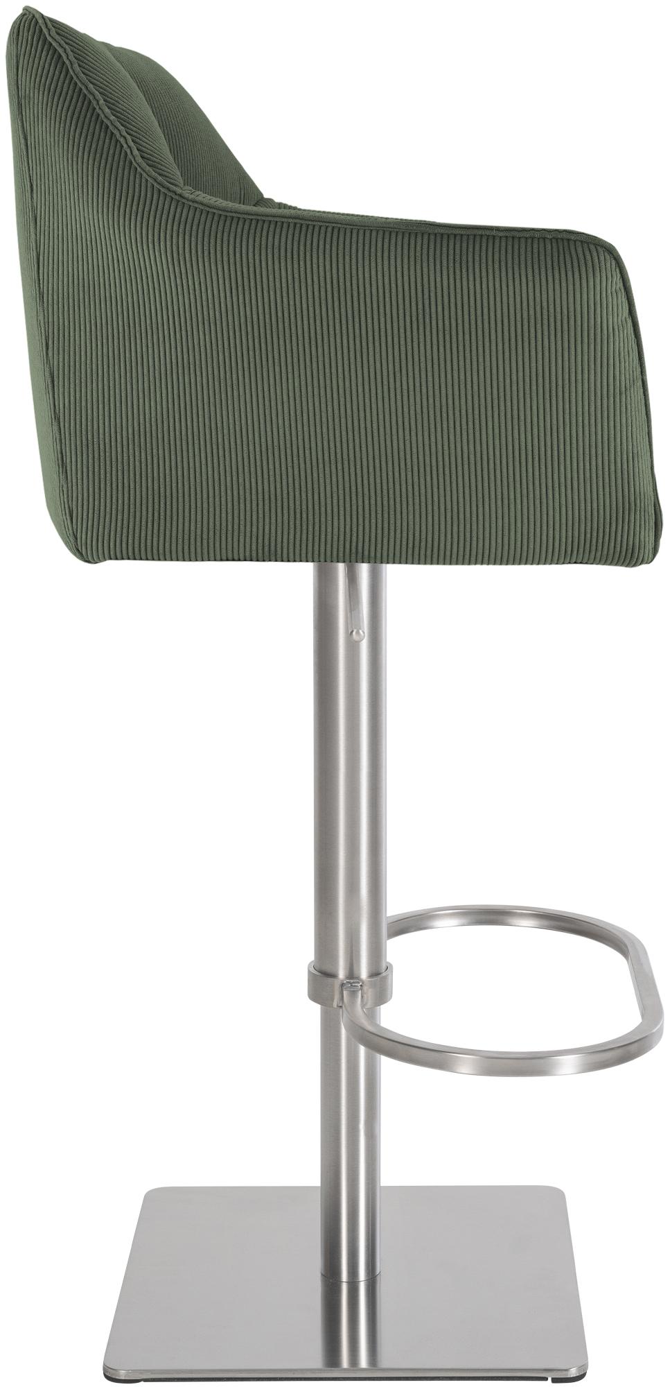 Barhocker Damaso E Cord, grün
