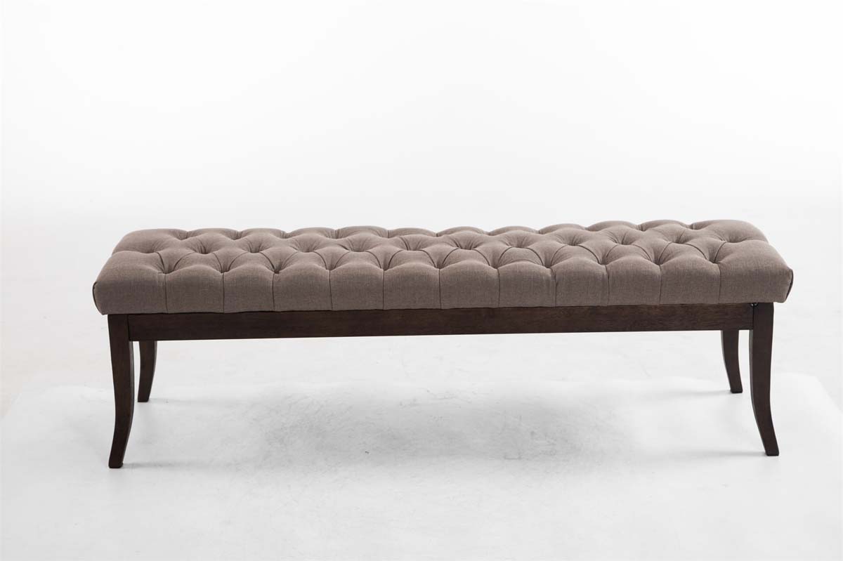 Sitzbank Ramses Stoff antik-dunkel 150, taupe