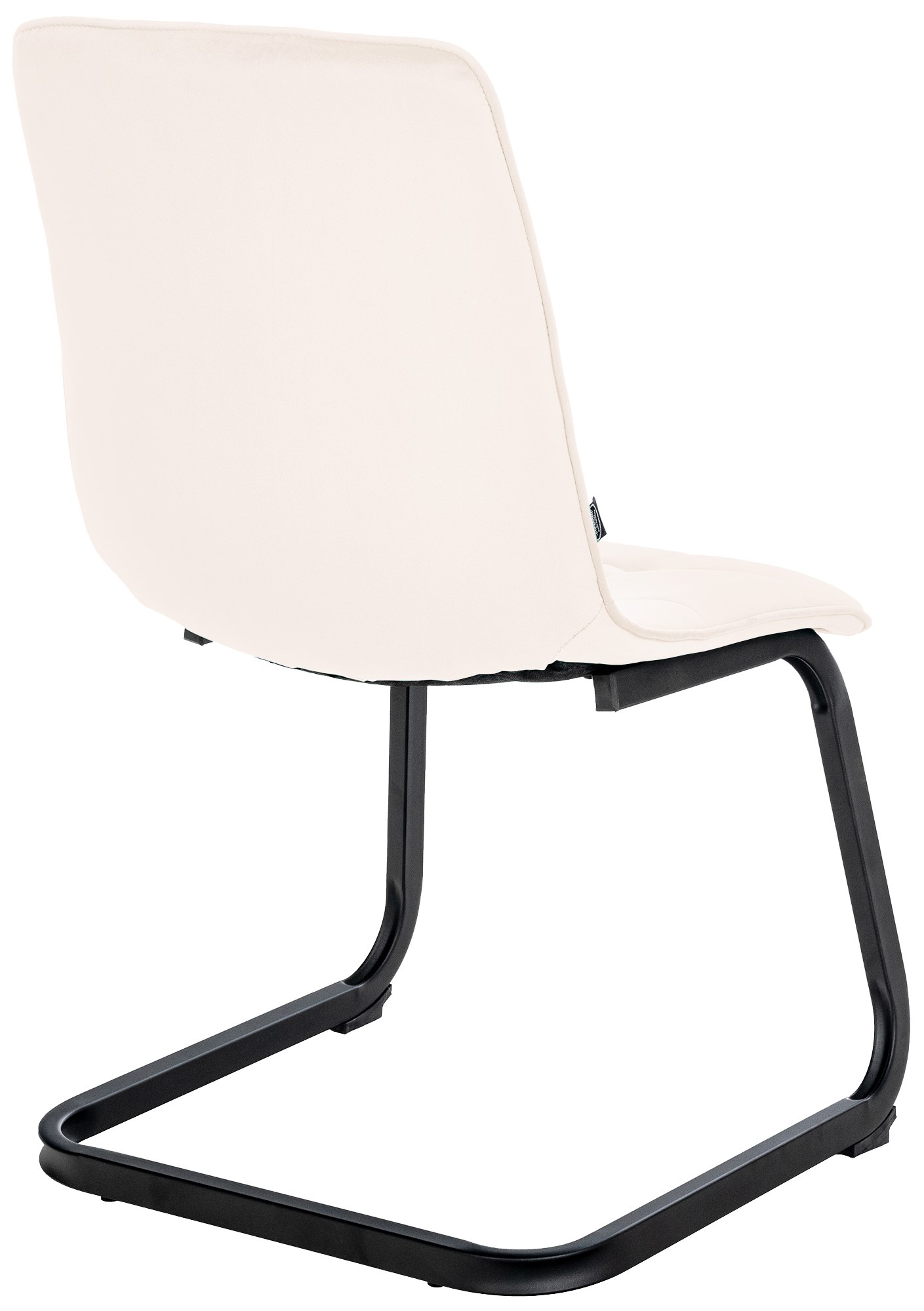 Esszimmerstuhl Vermont Samt, creme