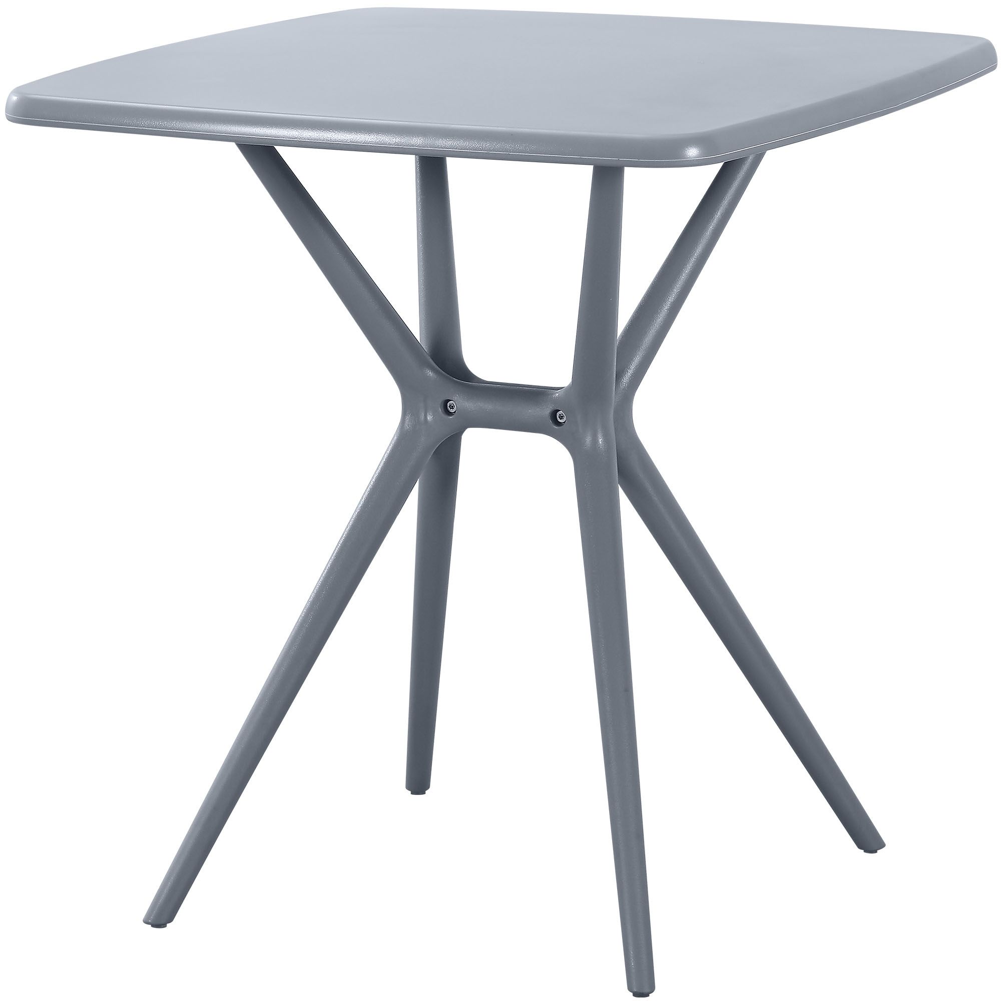 Gartenmöbel-Set Amino mit 2 Stühlen, grau