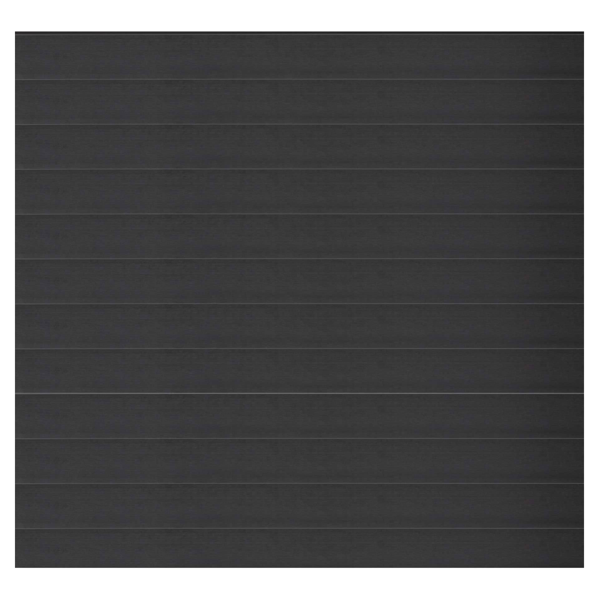 ELSKOP-Serie Zaunset, WPC-Steckzaunsystem, 1790 x 1760 mm, ANTHRAZIT-coextrudiert, 12 Zaunlamellen