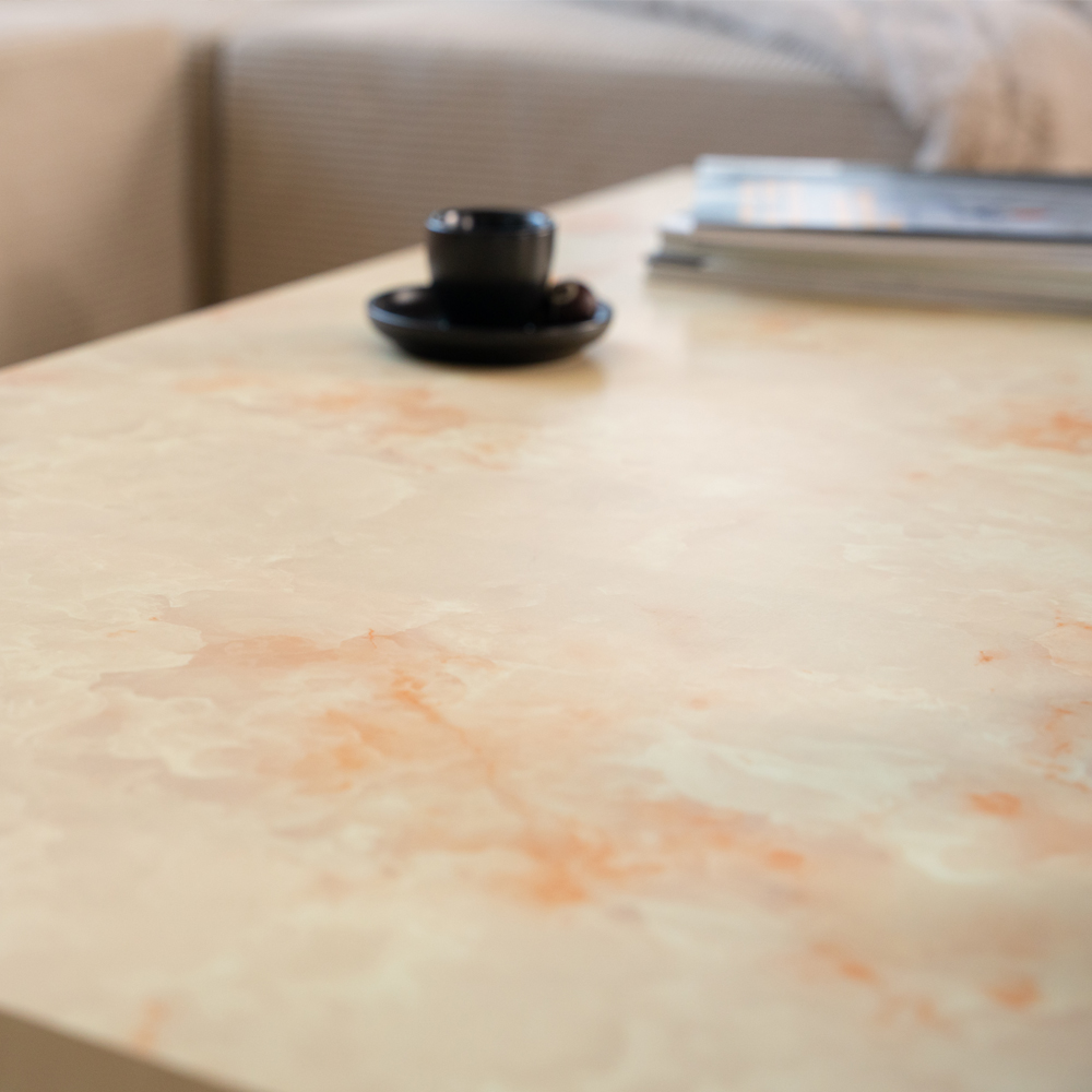 Couchtisch Marmor AMIRI XXL - 120 x 80 cm Sandstein