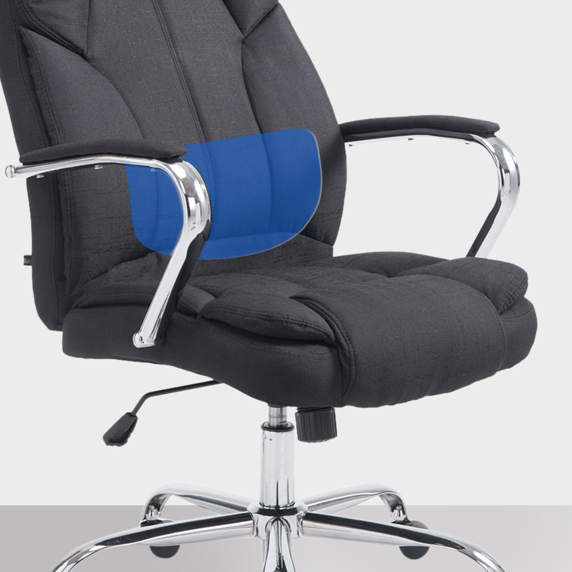 Bürostuhl BIG Xanthos Stoff, schwarz