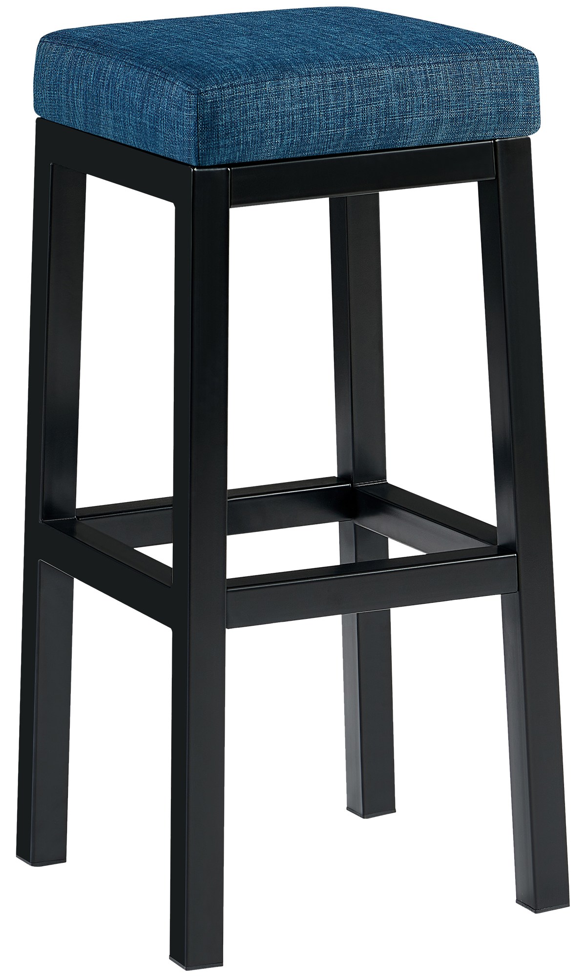 Barhocker Taylor B85 Stoff, blau