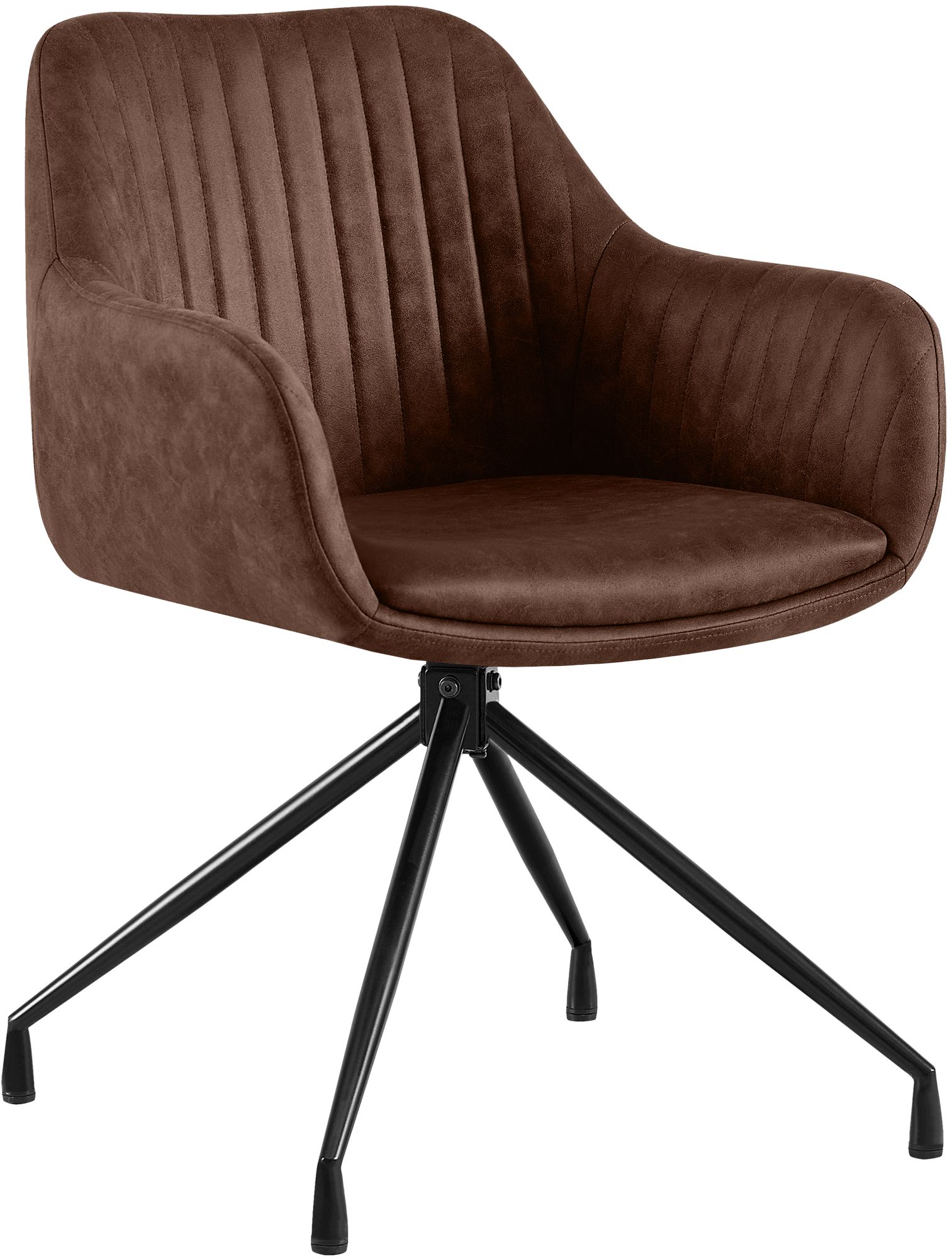 Esszimmerstuhl Welby Vintage, dunkelbraun