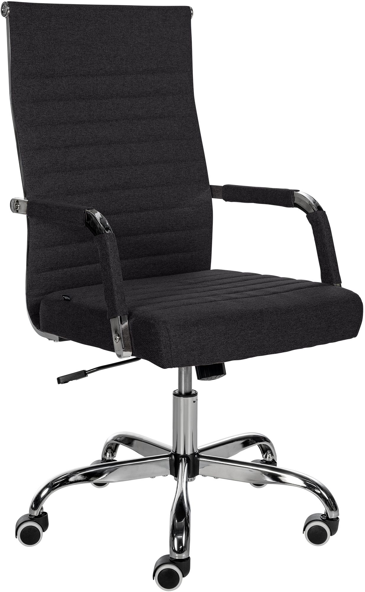 Bürostuhl Amadora Stoff, schwarz