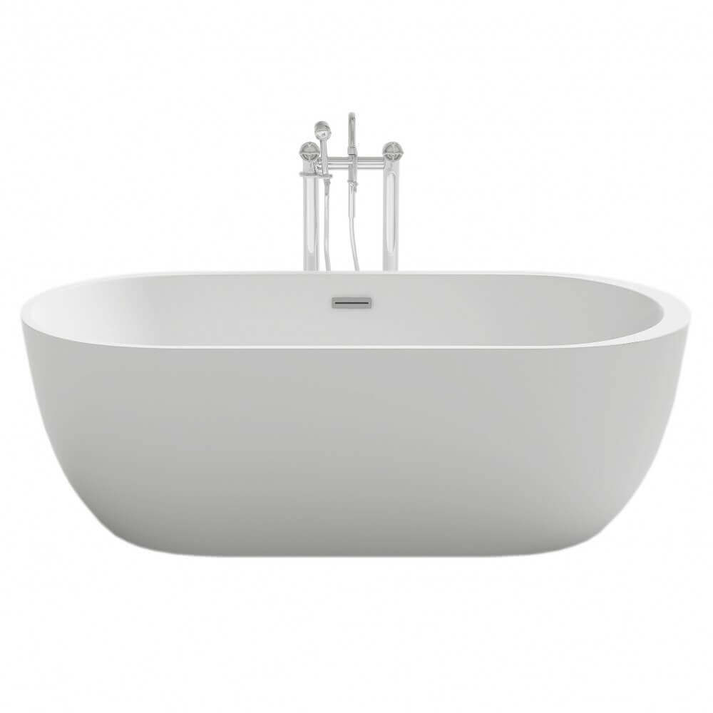 Freistehende Badewanne CODO - 170 x 80 cm Weiß