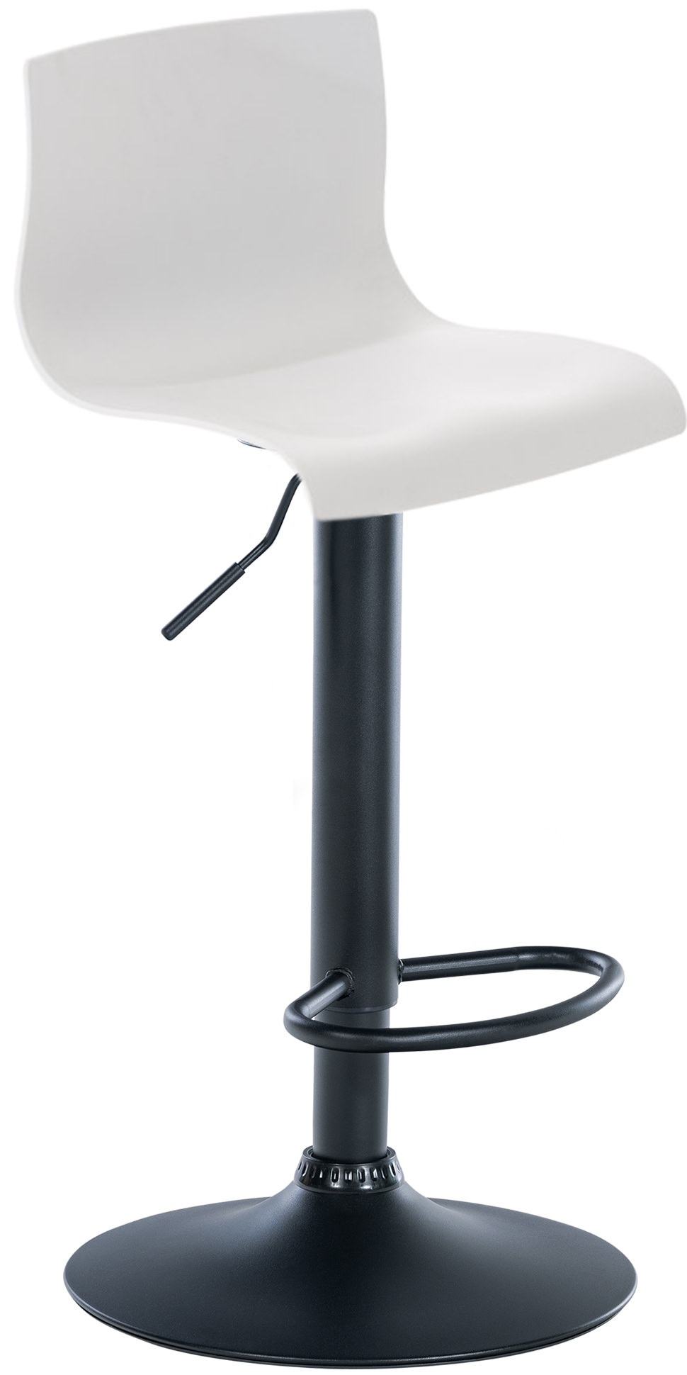 Barhocker Hoover B, weiß