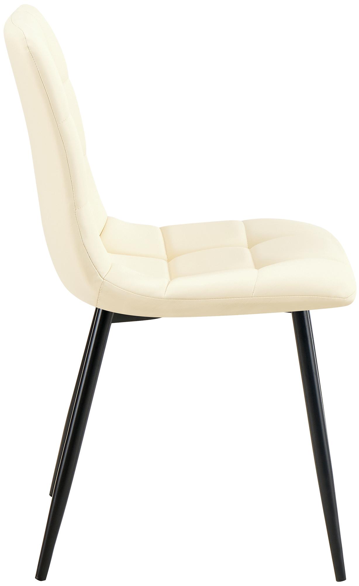 Esszimmerstuhl Antibes Kunstleder, creme