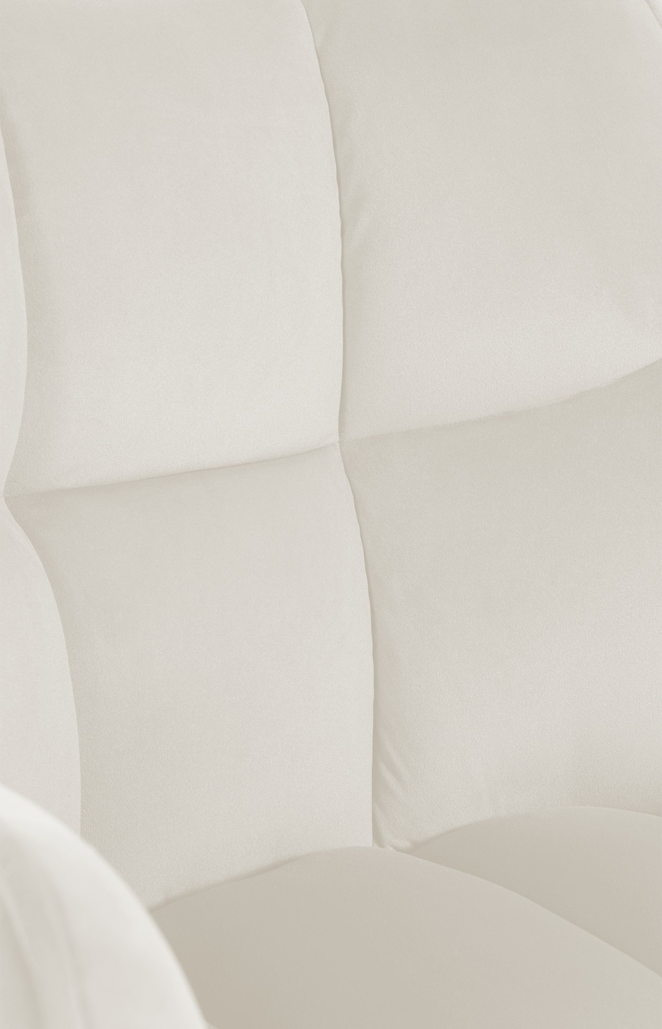 Esszimmerstuhl Swing Samt schwarz, creme