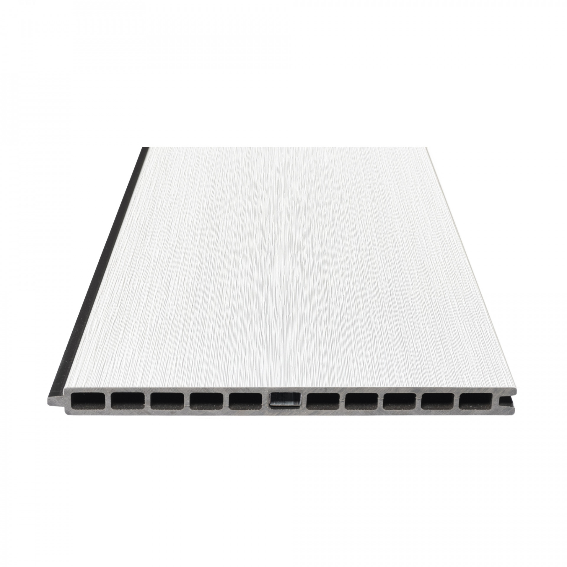 ELZE-Serie Zaunset, WPC-Steckzaunsystem, 1790 x 1760 mm, WEIß-coextrudiert, 6 Zaunlamellen