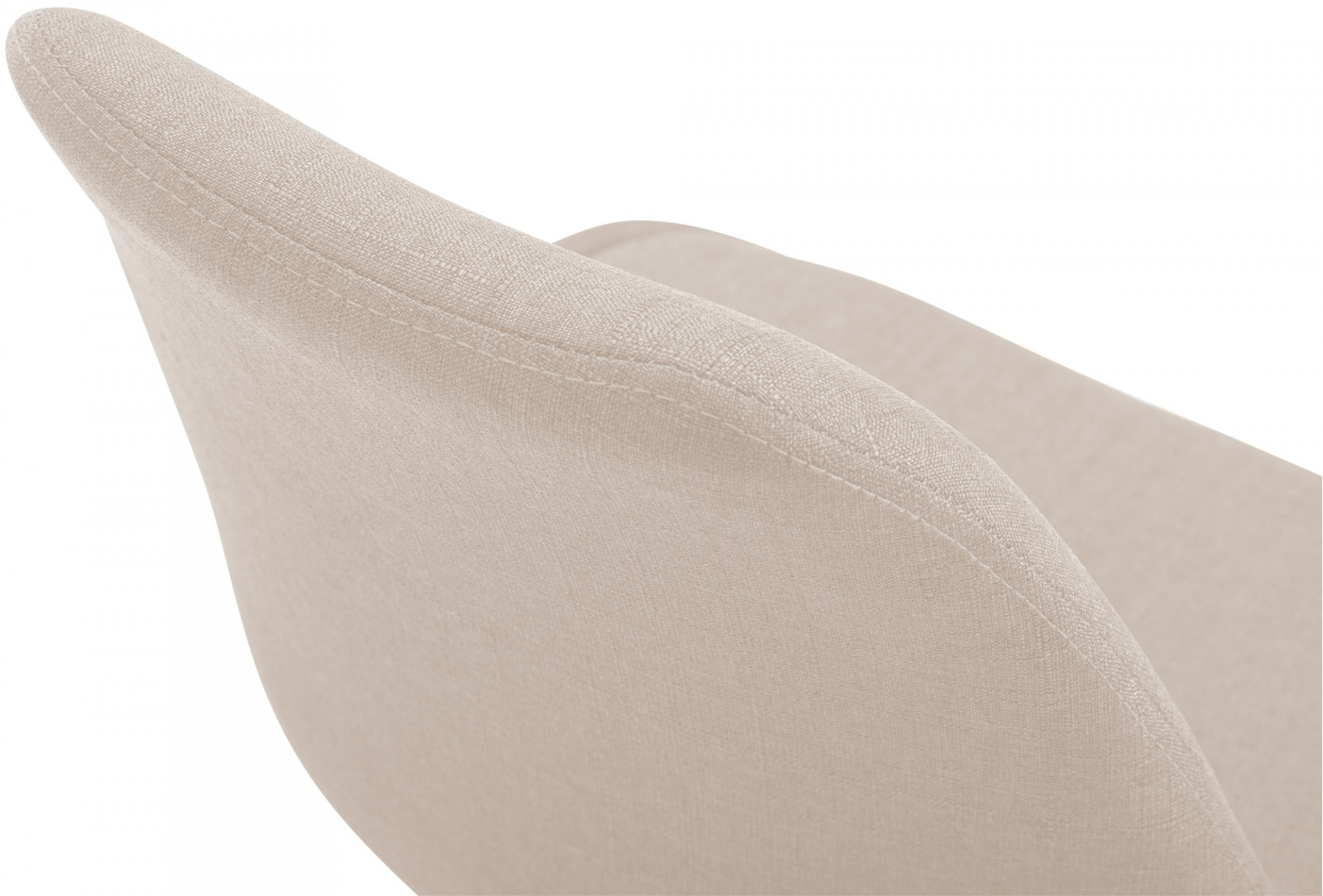 Stuhl Maverick W Stoff, creme