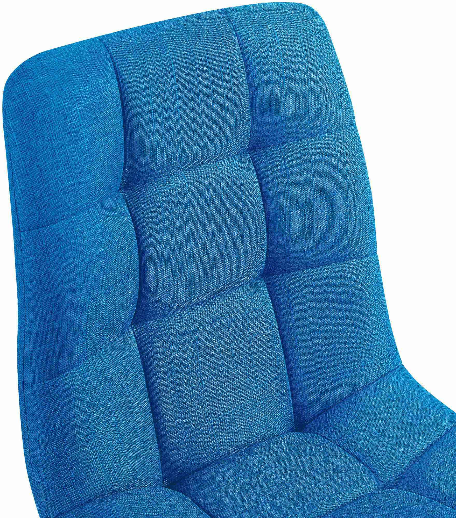 2er Set Esszimmerstuhl Tilde Stoff, hellblau