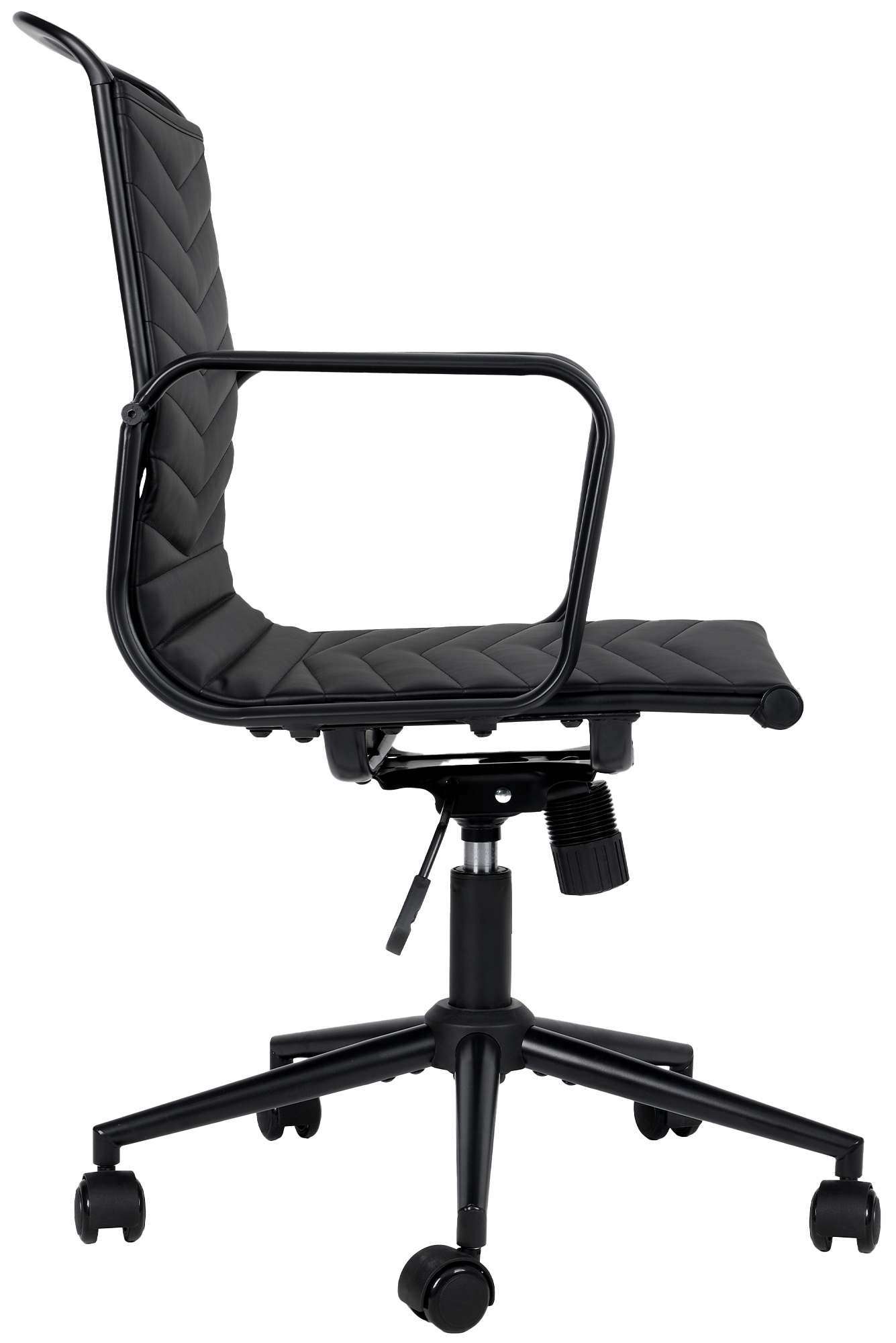 Bürostuhl Bakers Kunstleder, schwarz