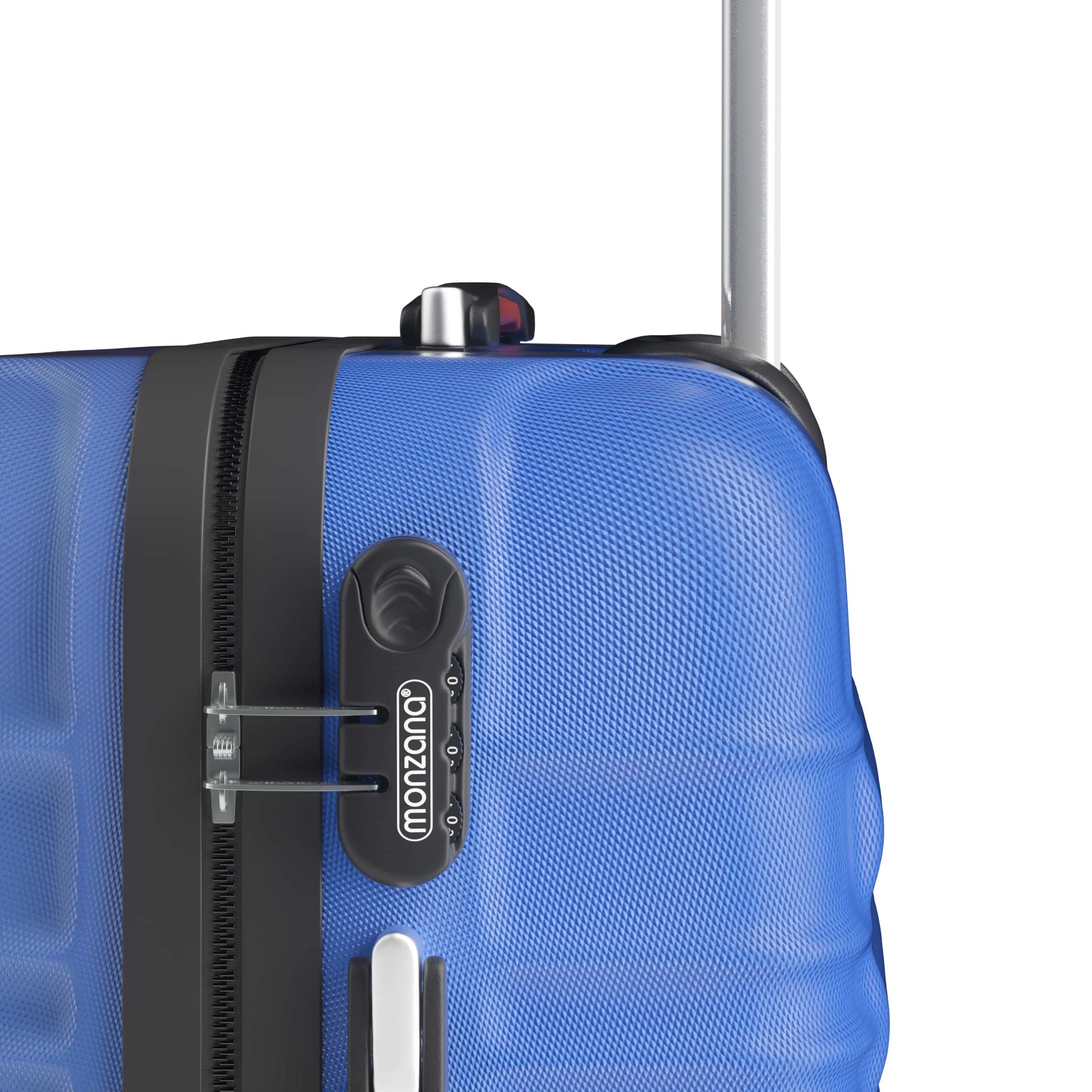 Hartschalenkoffer Set 4tlg Rollen 360º Blau ABS