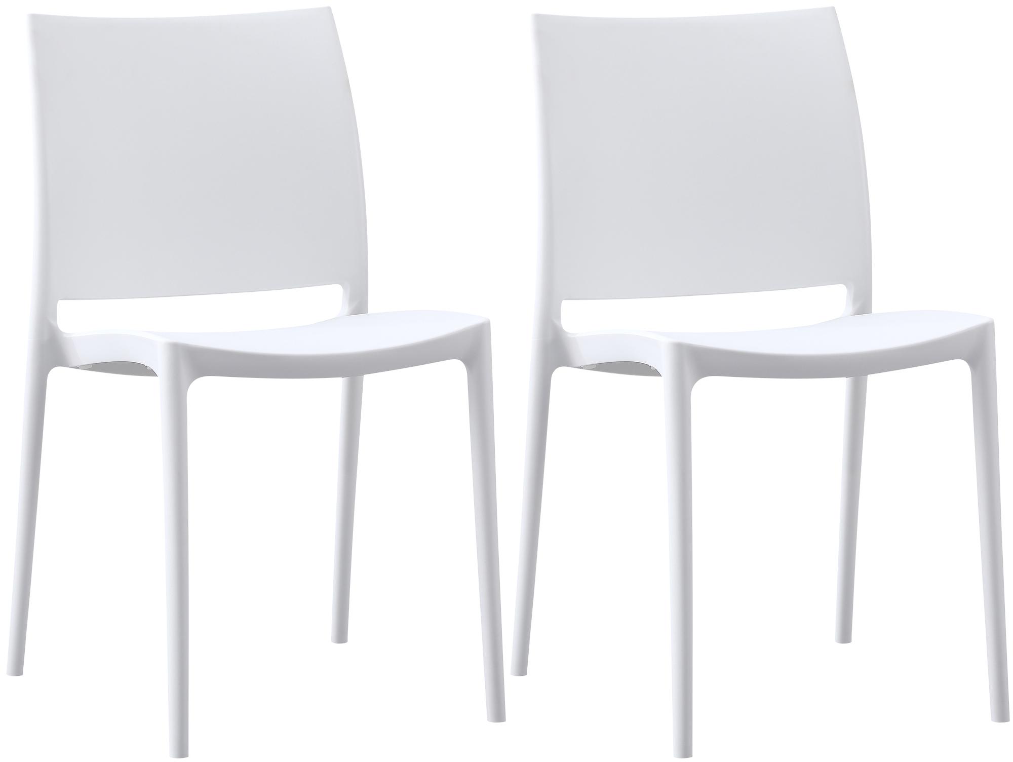 2er Set Stuhl Meton, weiß