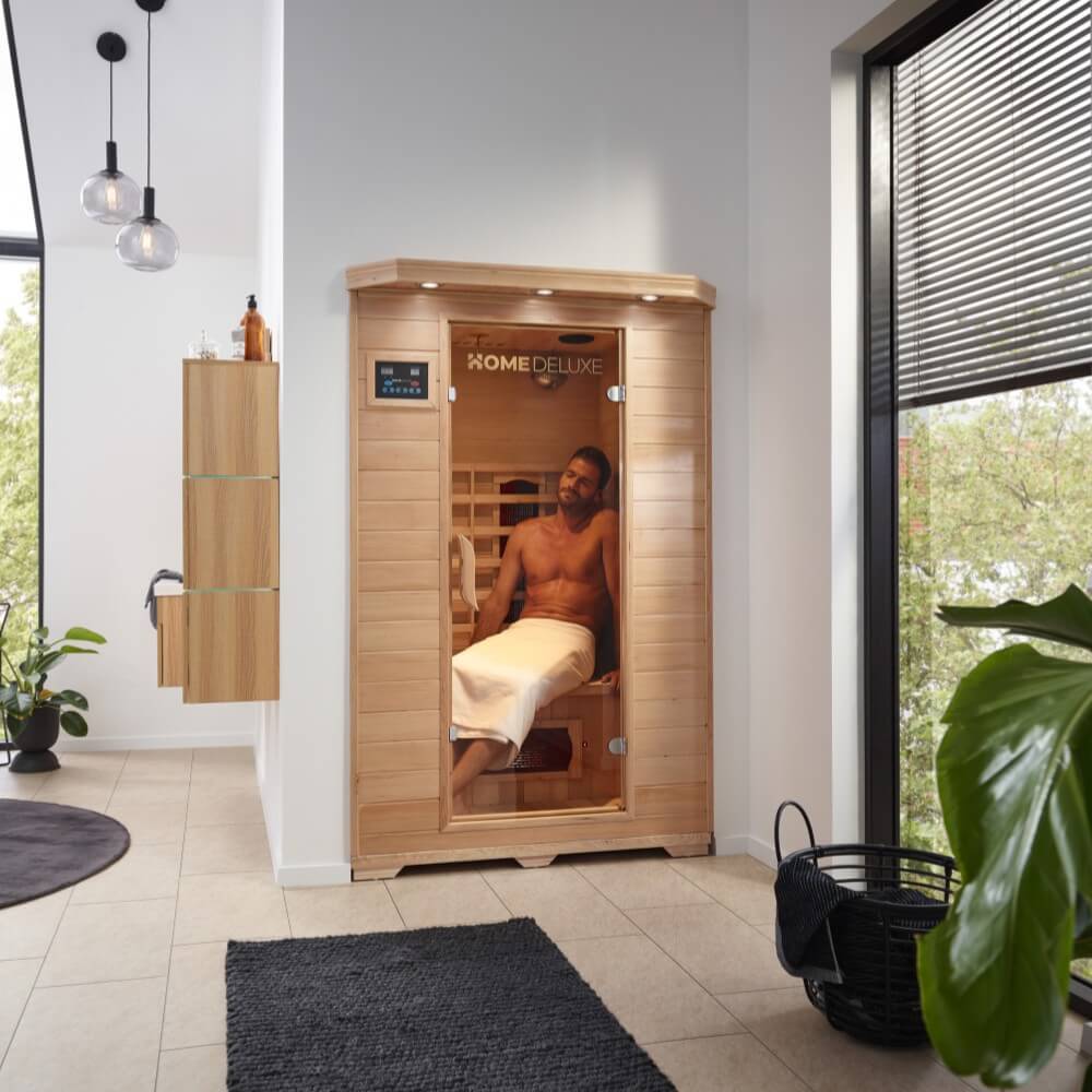 Infrarotkabine REDSUN M - 120 x 105 cm für 2 Personen