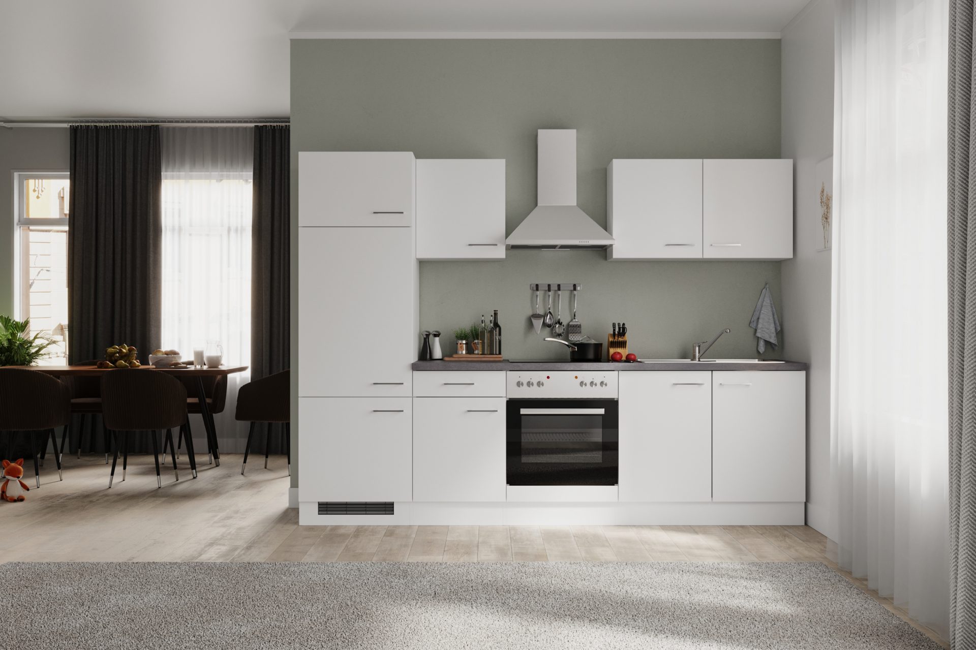 Küchenzeile VITA 270 cm mit E-Geräten