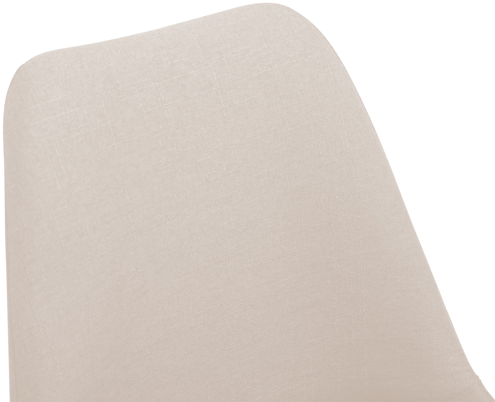 Stuhl Maverick B Stoff, creme