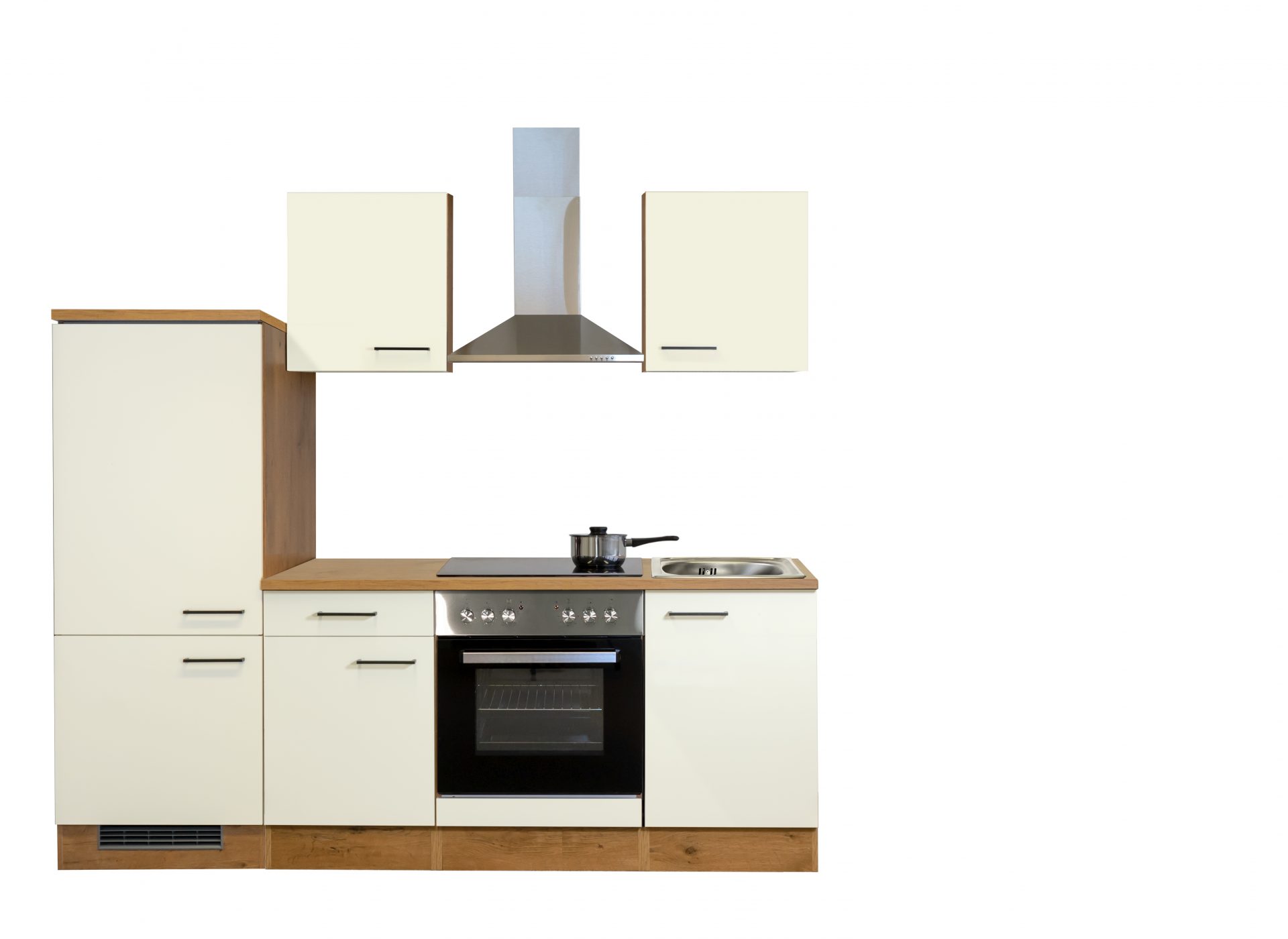 Küchenzeile Avila 220 cm mit E-Geräten