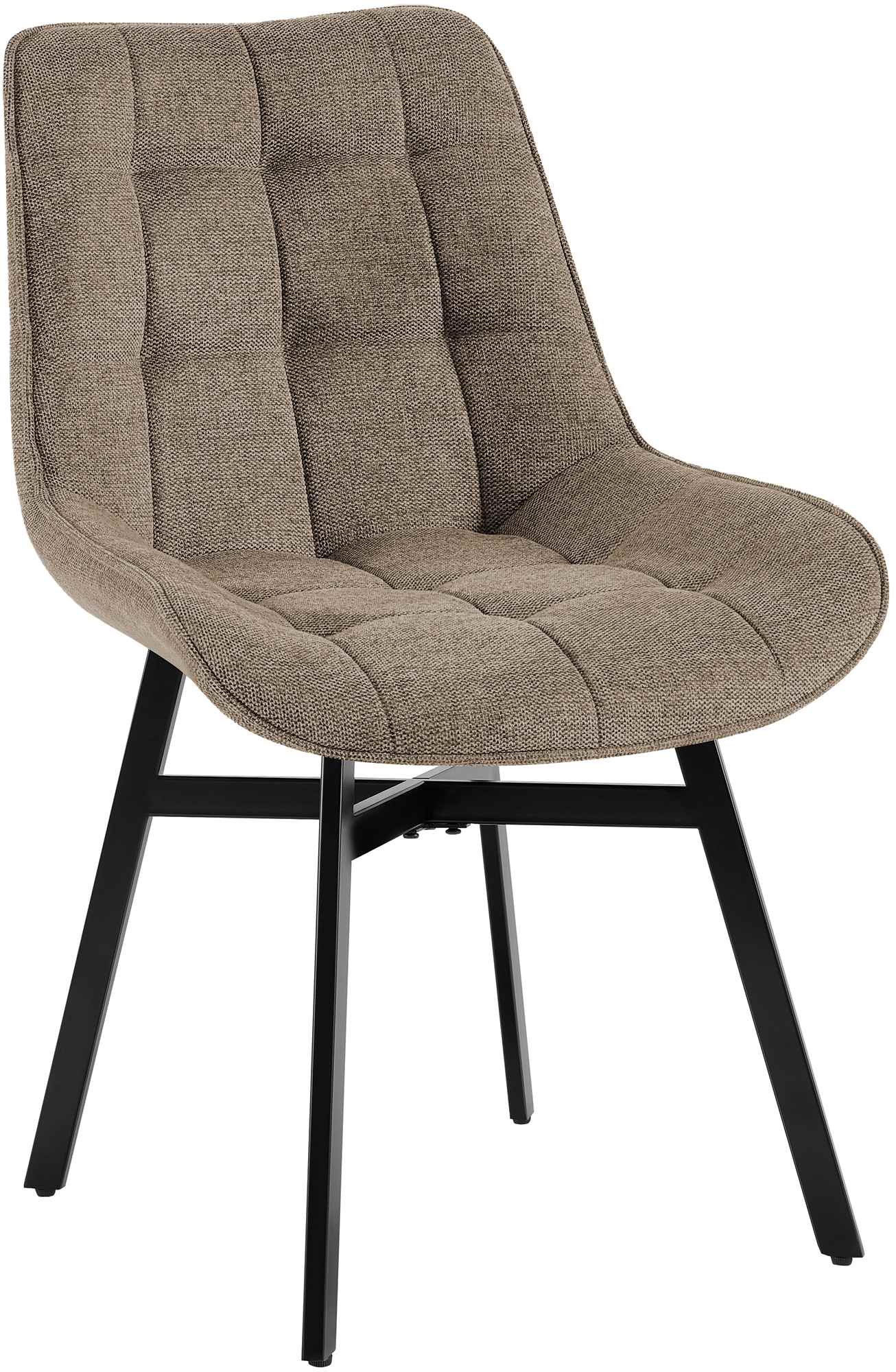 Stuhl Colby Stoff, taupe