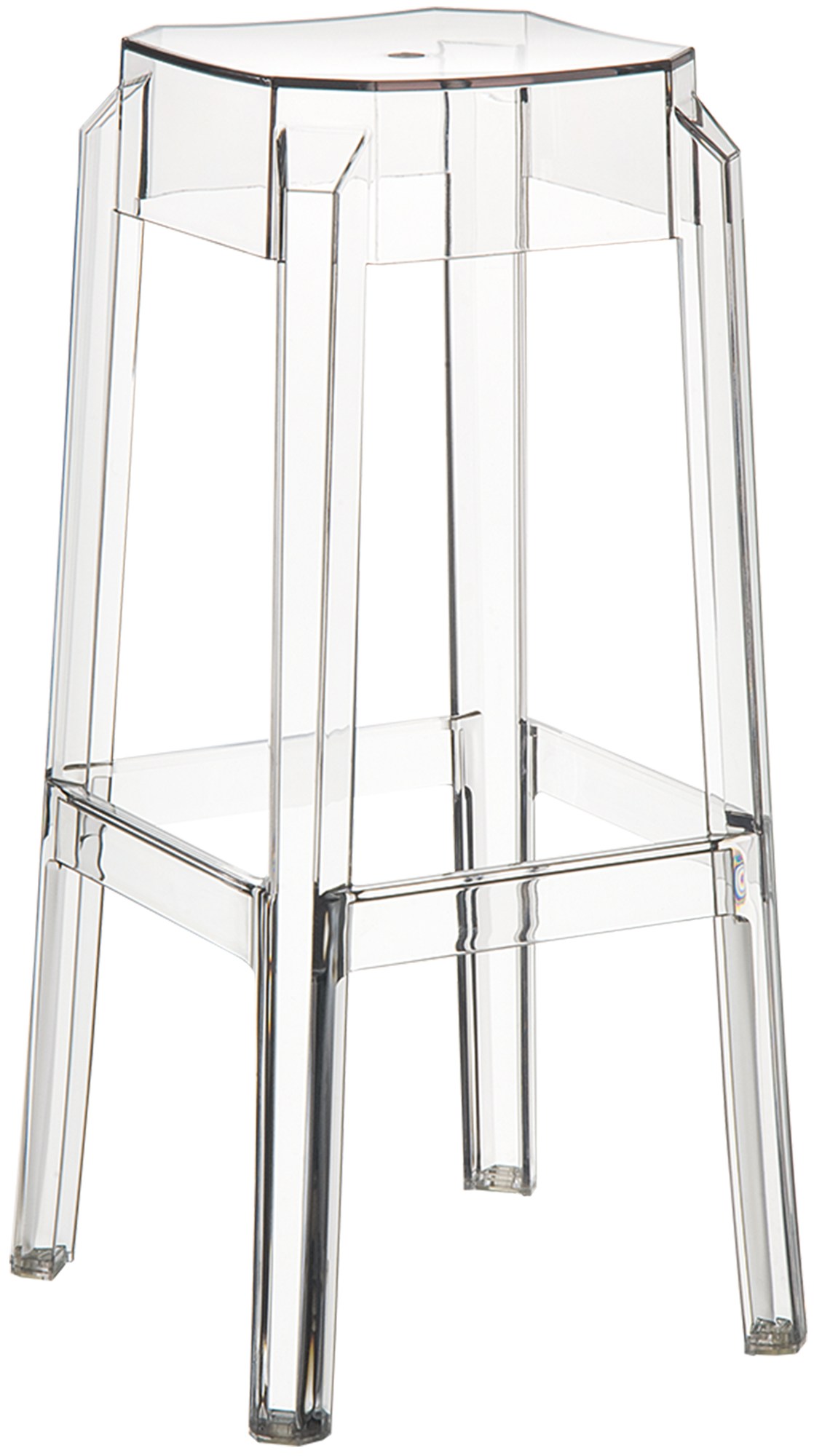 Barhocker Fox, transparent