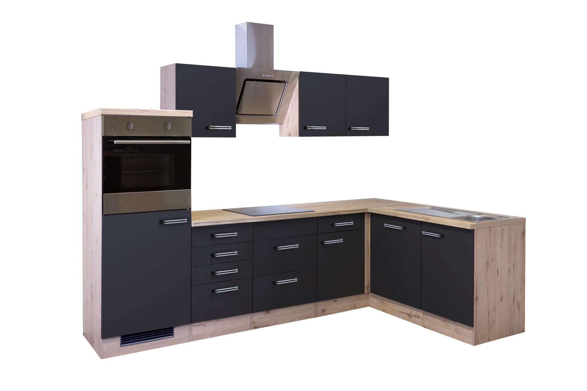 Winkelküche ELVA 280x170 cm mit E-Geräten